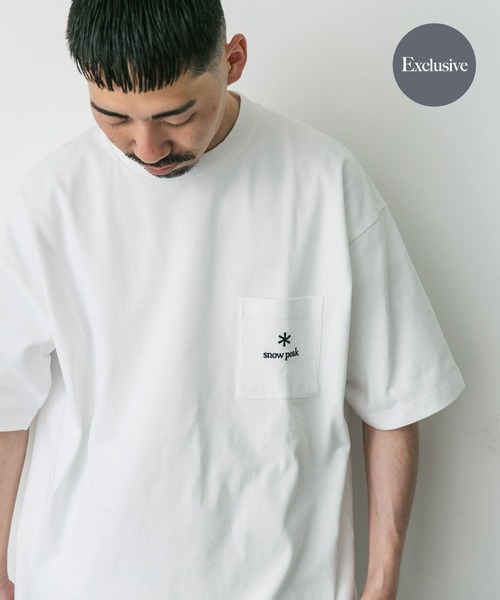 Snow Peak x Urban Research Doors 別注 Pocket Logo T-Shirt