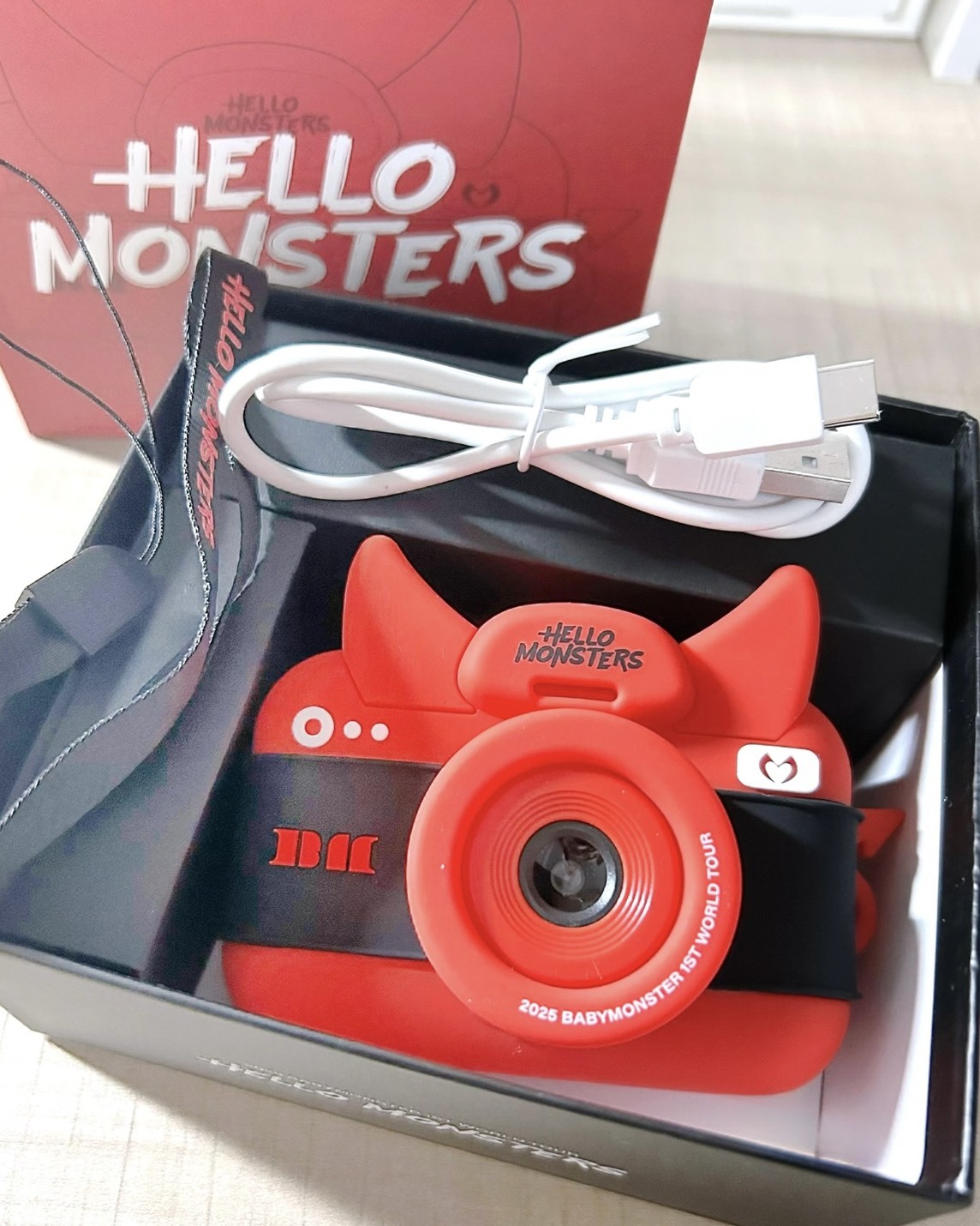 BABYMONSTER 首爾場周 CCD相機 寶怪相機 首爾場演唱會周邊 寶怪