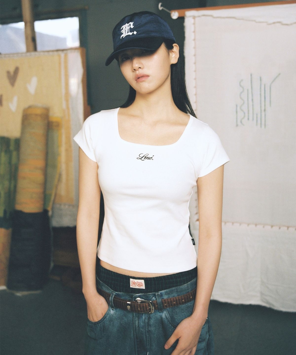 【代購】LMC 女 SQUARE CROPPED TEE 短版 短袖 短T 0LM45STS809