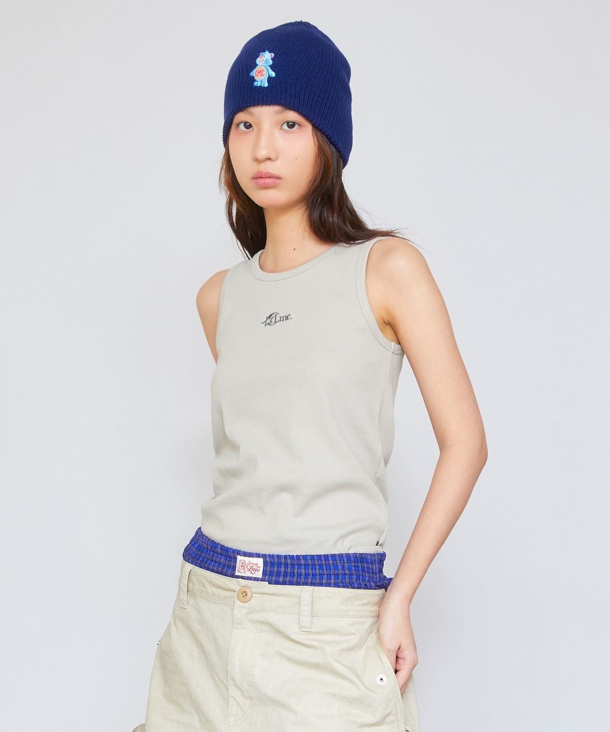 【代購】LMC 女 STAR LOGO SLEEVELESS TOP 無袖 背心 0LM45STS809