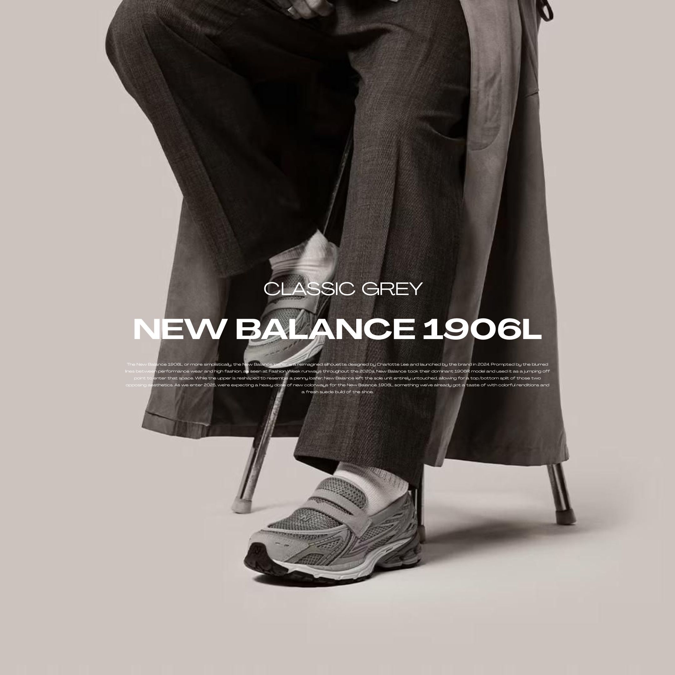 NICEDAY 代購 New Balance 1906L 經典灰 灰色 灰 銀 穆勒鞋 懶人鞋 U1906LGR