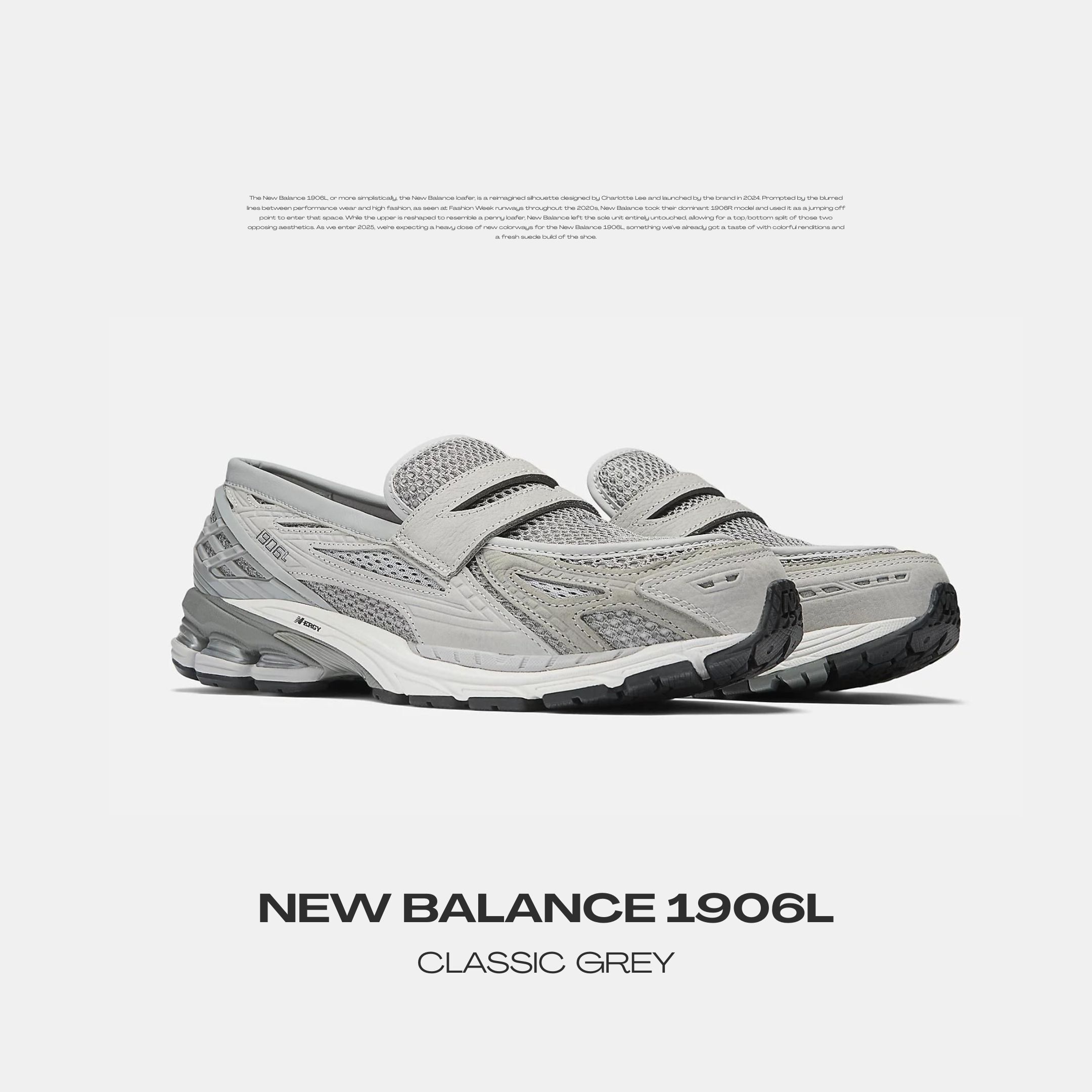 NICEDAY 代購 New Balance 1906L 經典灰 灰色 灰 銀 穆勒鞋 懶人鞋 U1906LGR