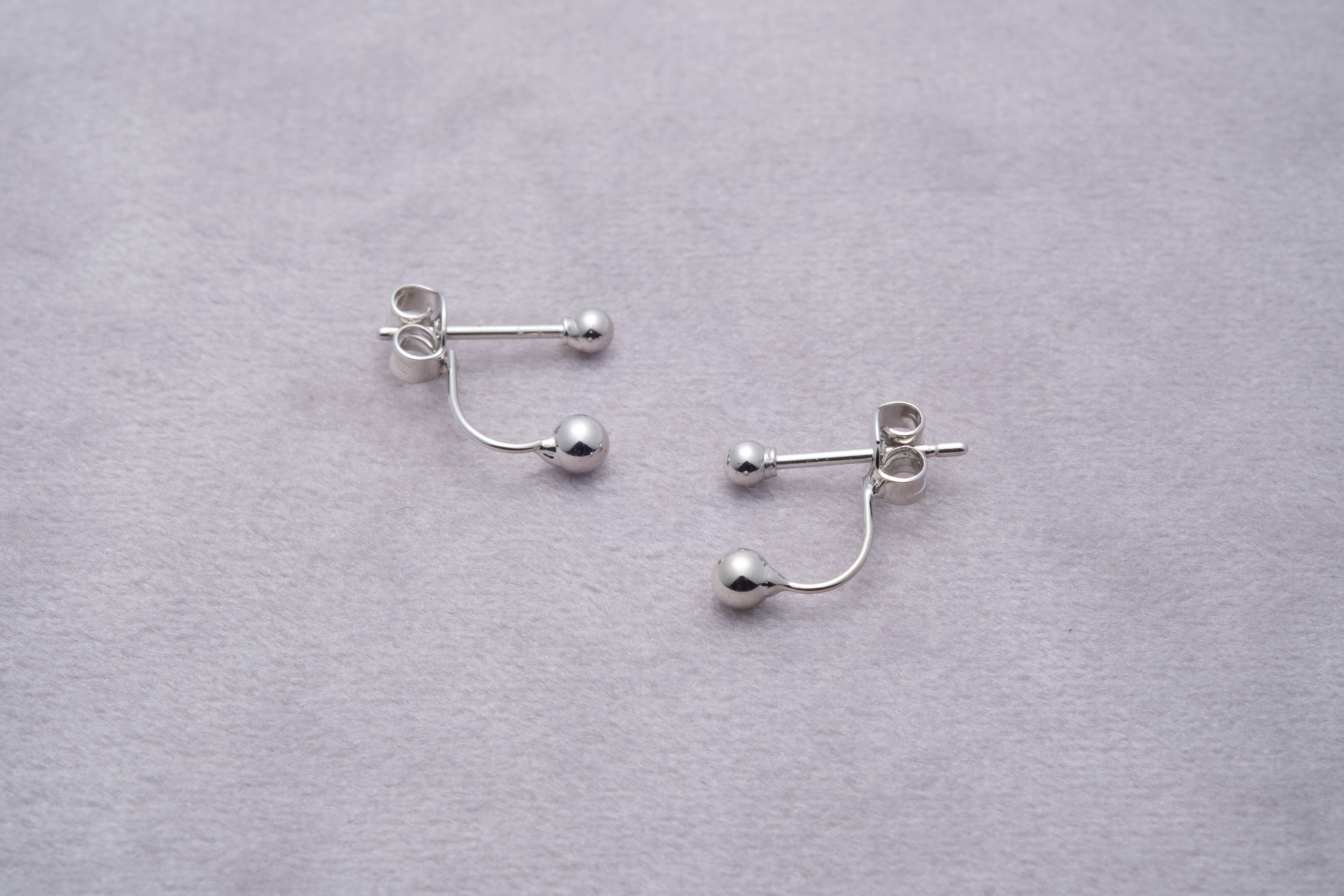 [toki.Tokyo] 抗敏電鍍耳針 | 銀色 | NO.192