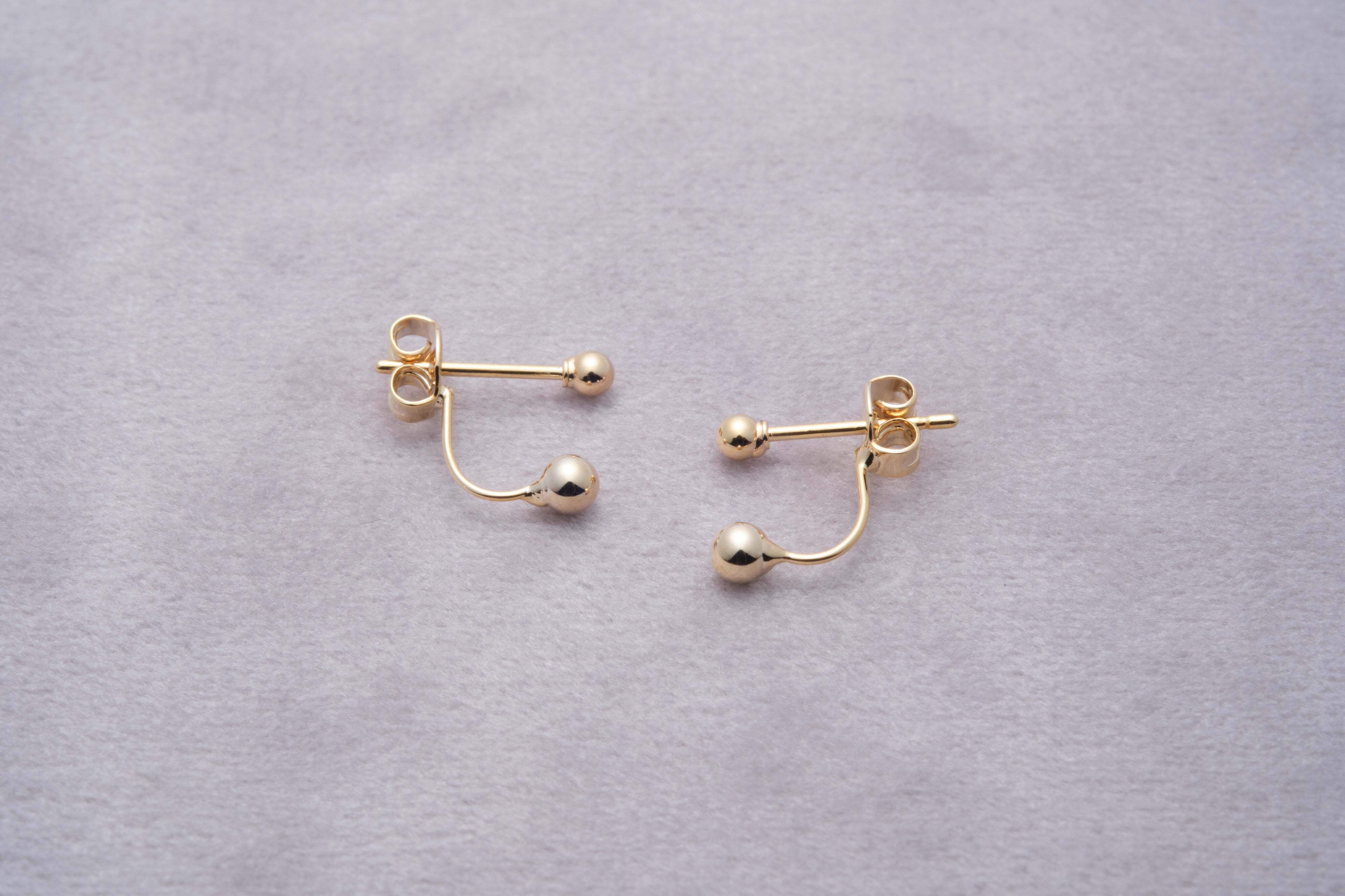 [toki.Tokyo] 抗敏電鍍耳針 | 金色 | NO.193