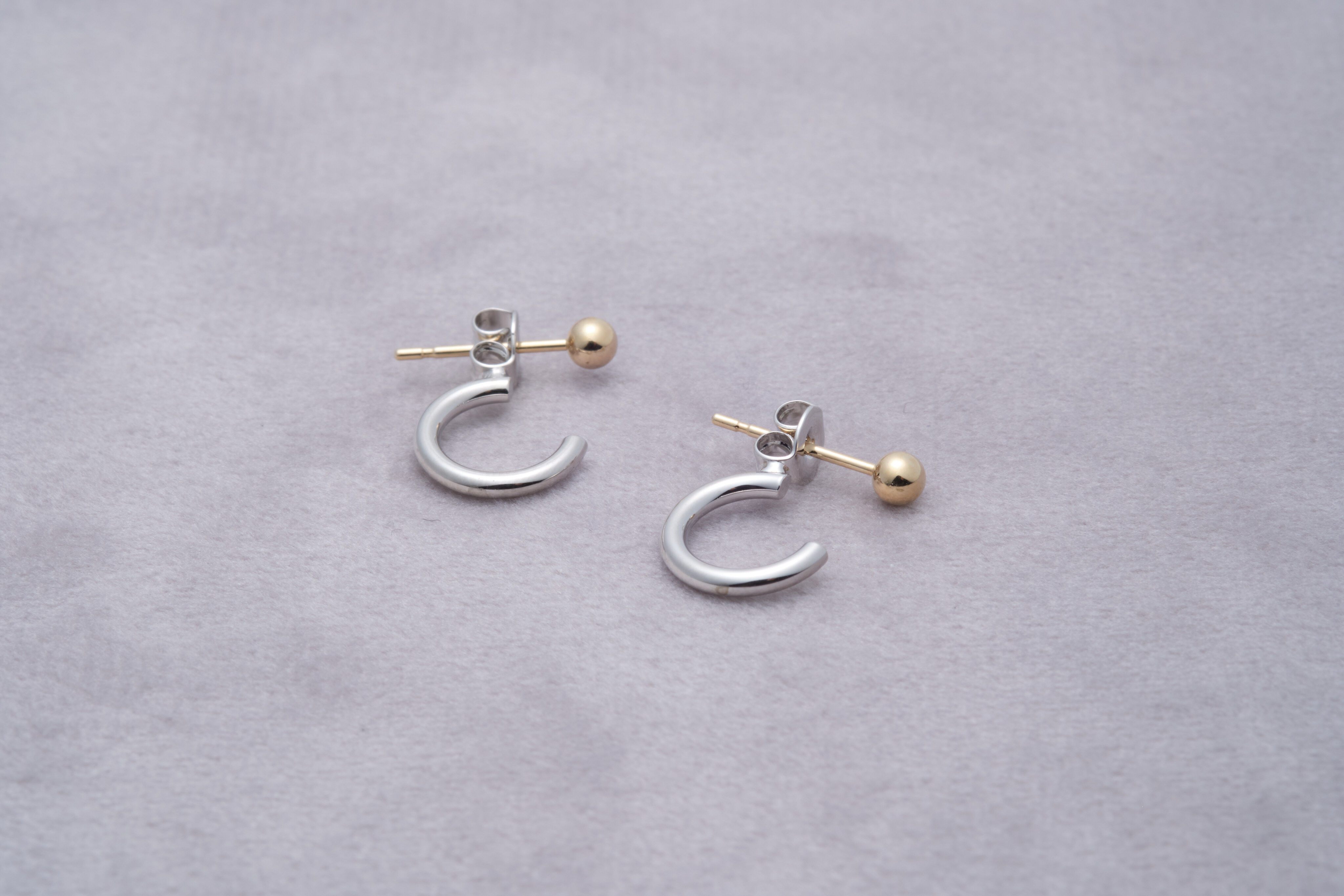 [toki.Tokyo] 抗敏電鍍耳針 | 銀色 | NO.194