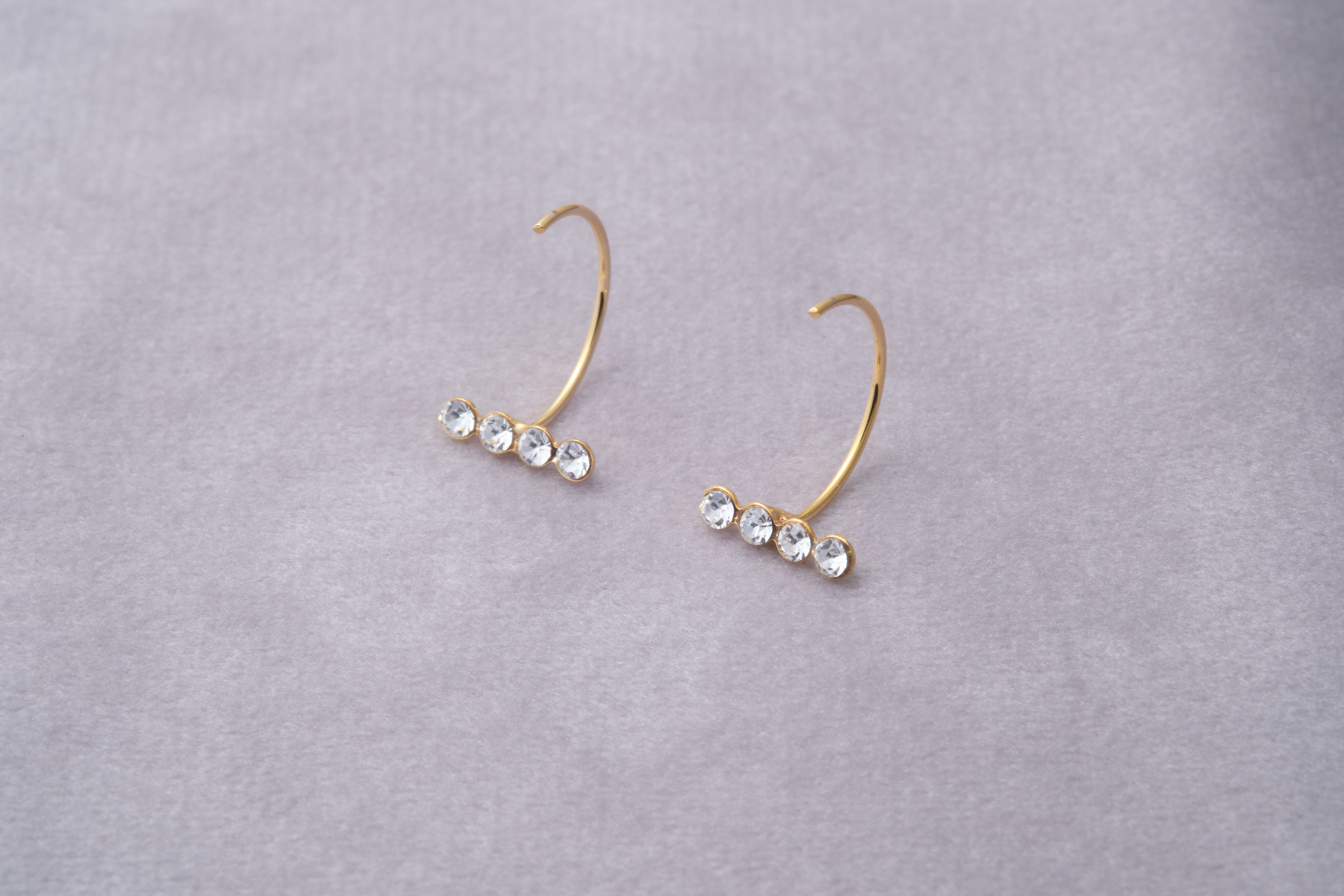 [toki.Tokyo] 抗敏電鍍耳針 | 金色 | NO.197