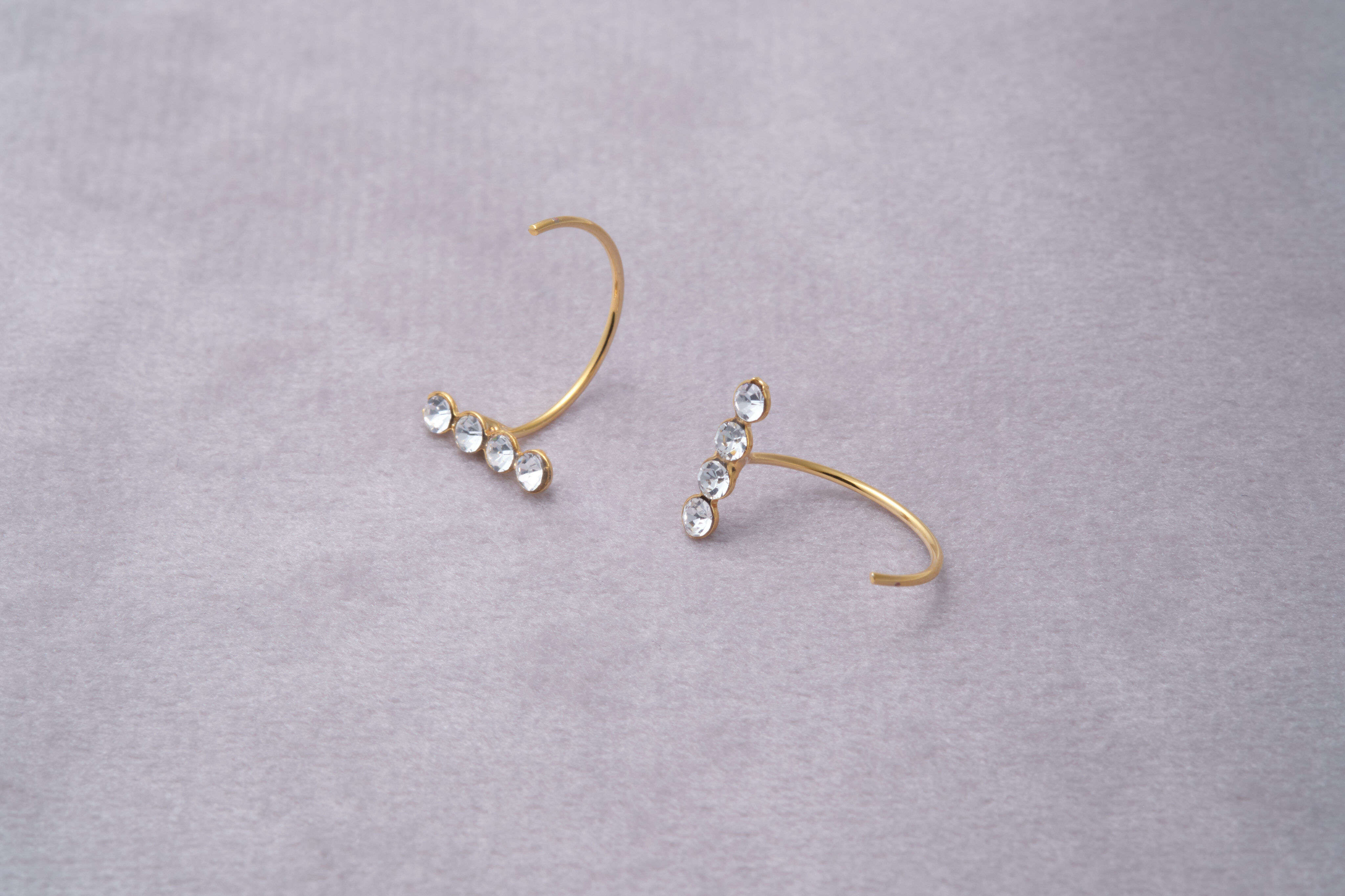 [toki.Tokyo] 抗敏電鍍耳針 | 金色 | NO.197