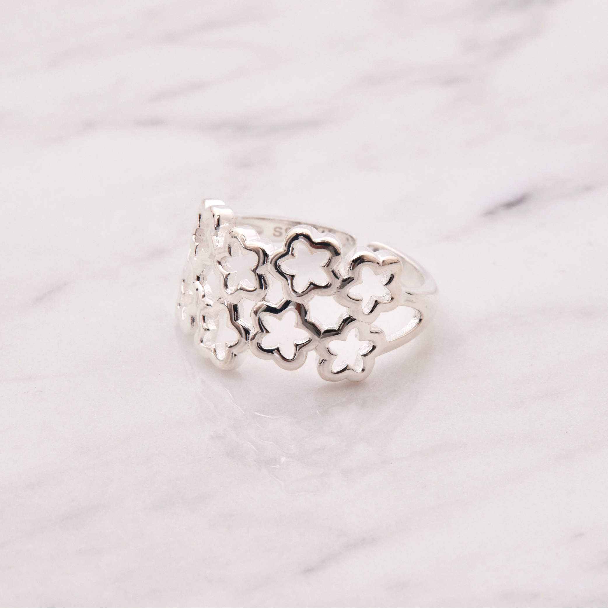 R1101  | 純銀滿天星星🌟戒指