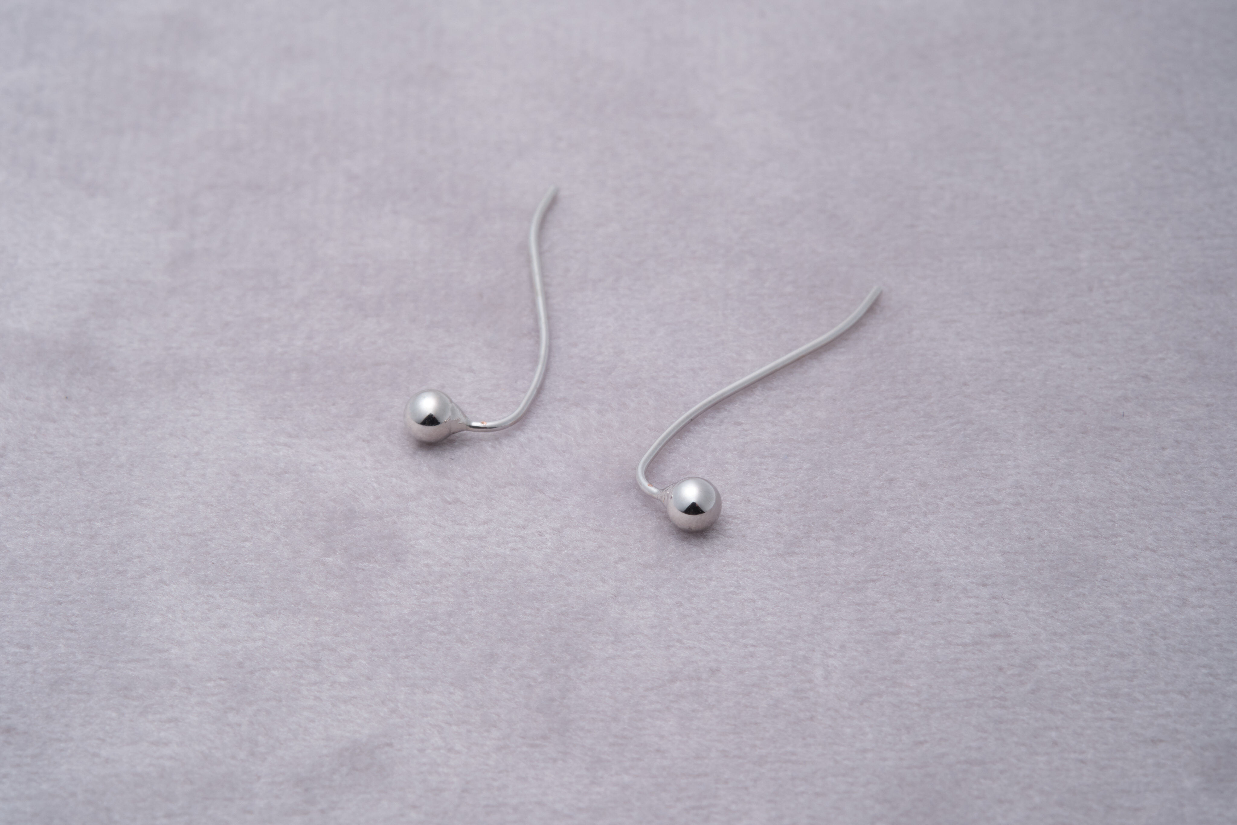 [toki.Tokyo] 抗敏電鍍耳針 | 銀色 | NO.198