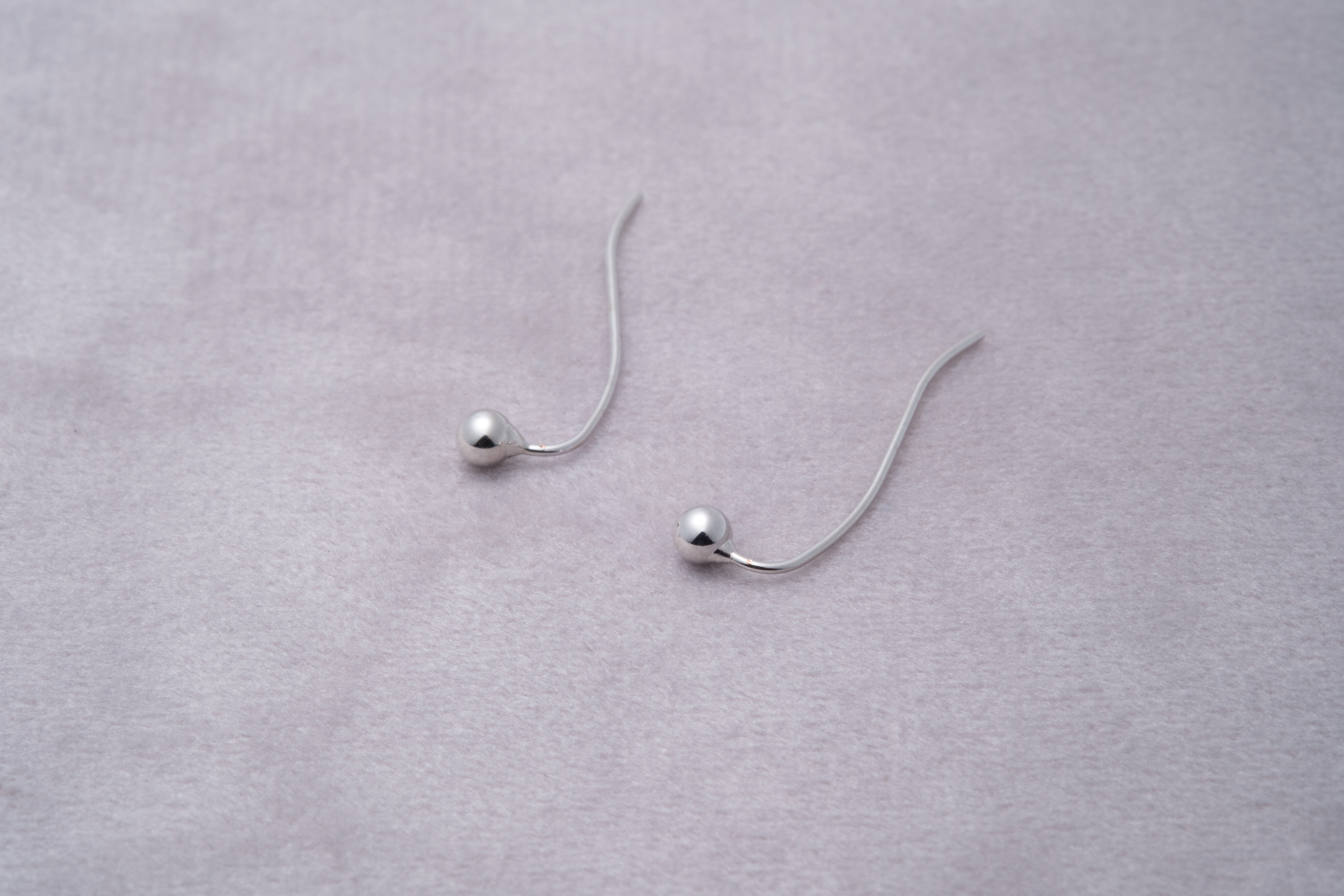 [toki.Tokyo] 抗敏電鍍耳針 | 銀色 | NO.198