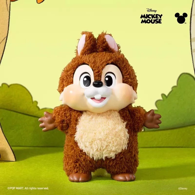 泡泡瑪特 米奇家族萌在一起系列 毛絨盲盒