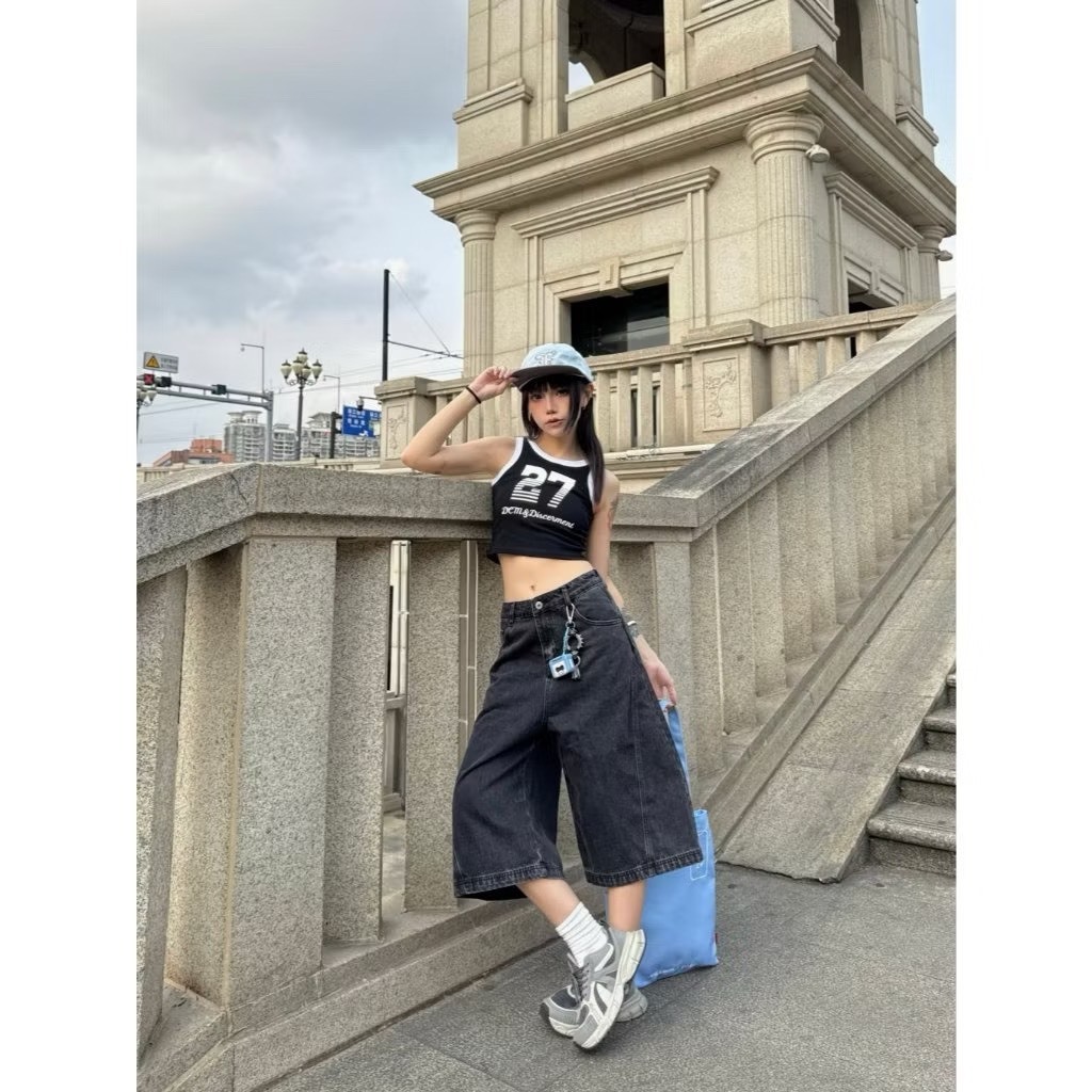 (GOAL) DCM 27 削肩 滾邊 背心 短版 削肩 DCM-W59