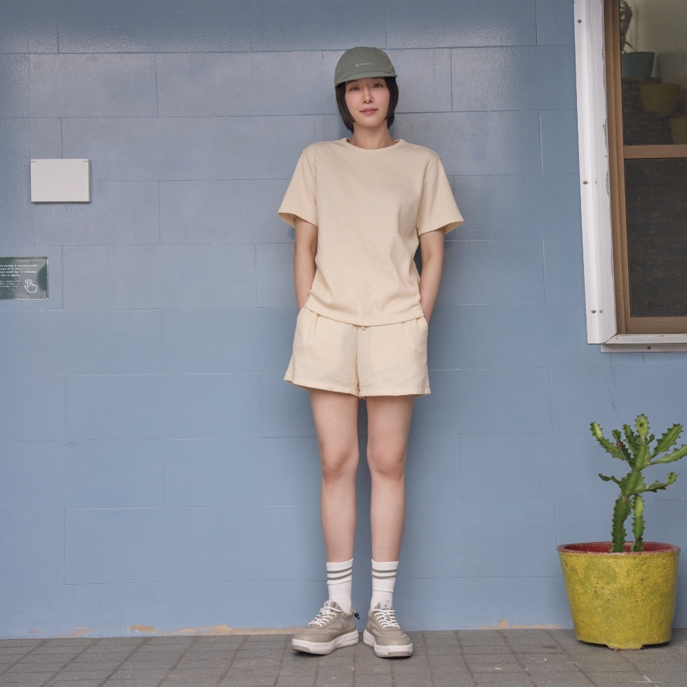【現貨】snow peak Waffle Women Shorts 女款 華夫格 棉質短褲 S25MWFKH37