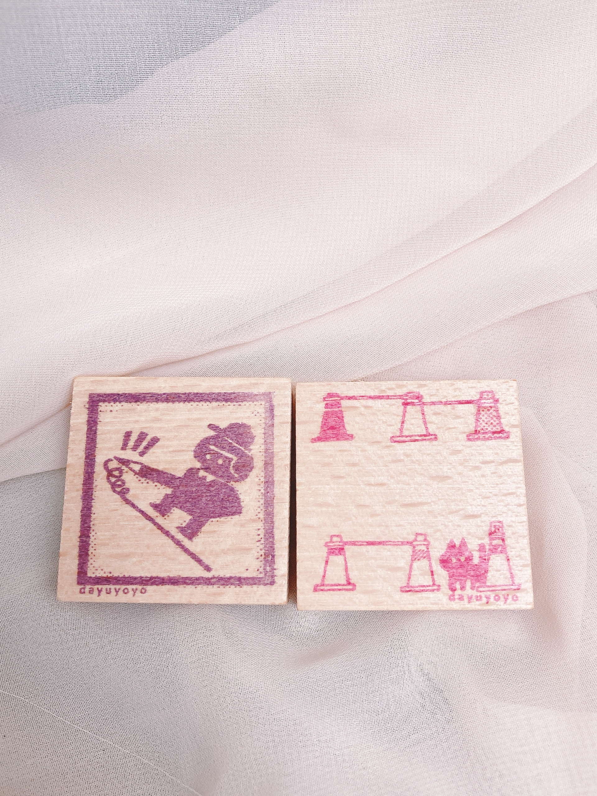 大宇人｜三角錐 小立方印章組