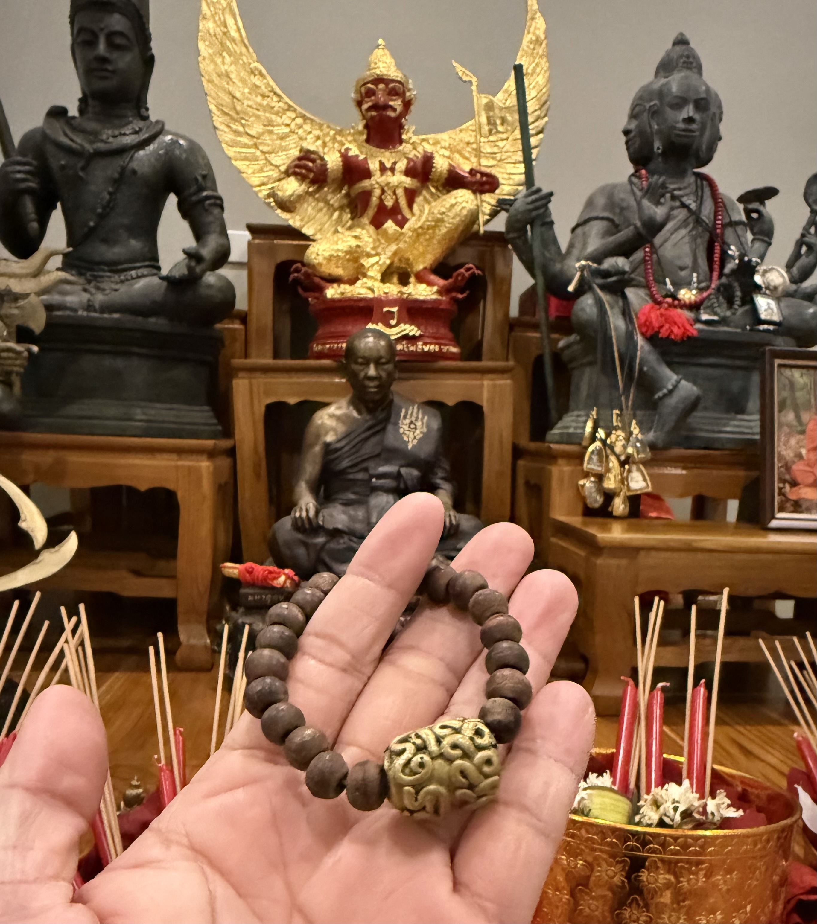 龍菩孔傳承 佛珠手串(T5 T448)