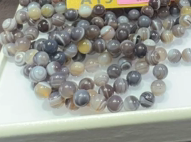 250508-A19 10mm++奶奶灰波斯灣瑪瑙手串