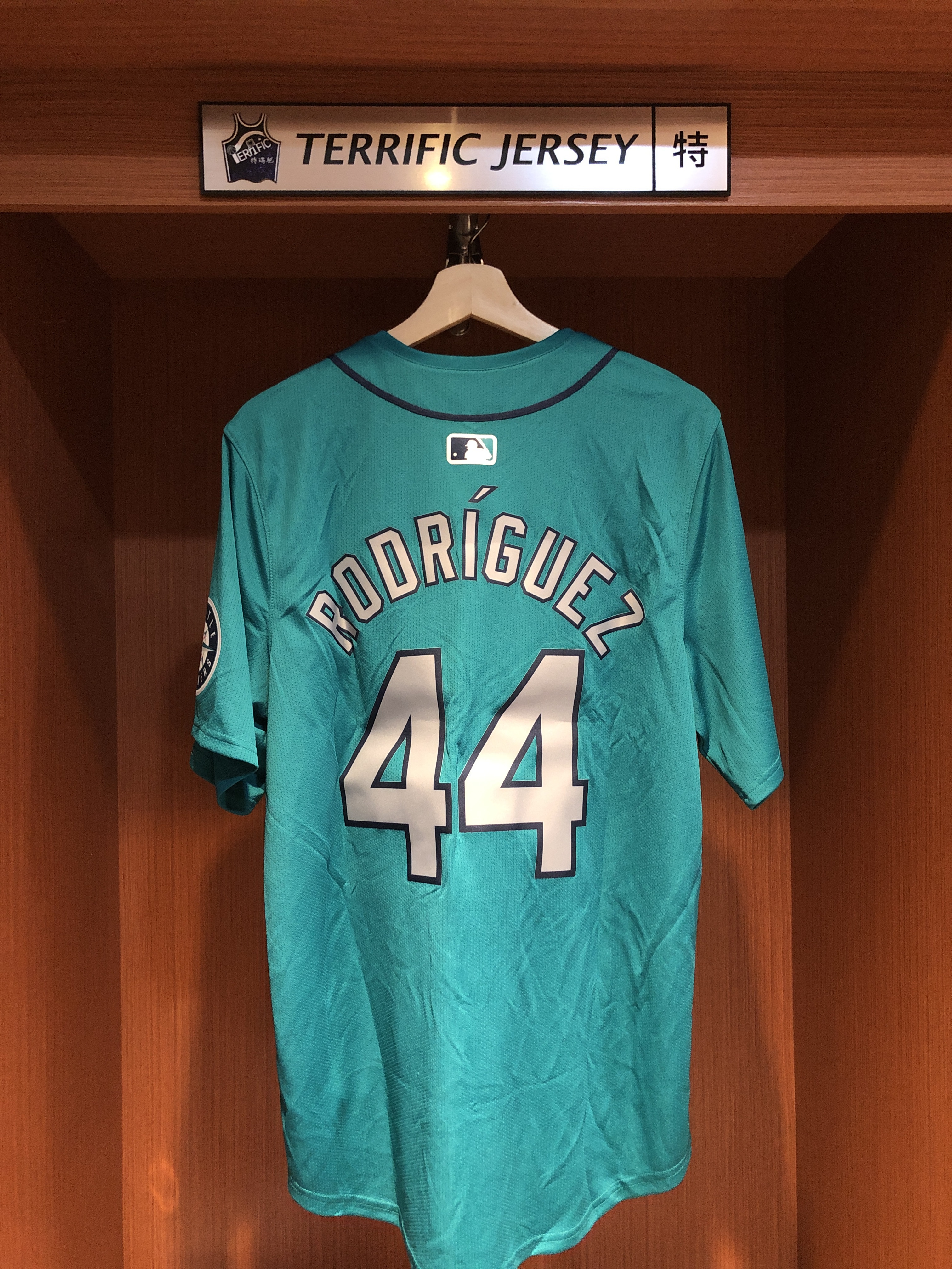 MLB球衣 Julio Rodríguez 西雅圖水手湖水綠 Nike Limited Player Name Jersey 球迷版 熱轉印 全新