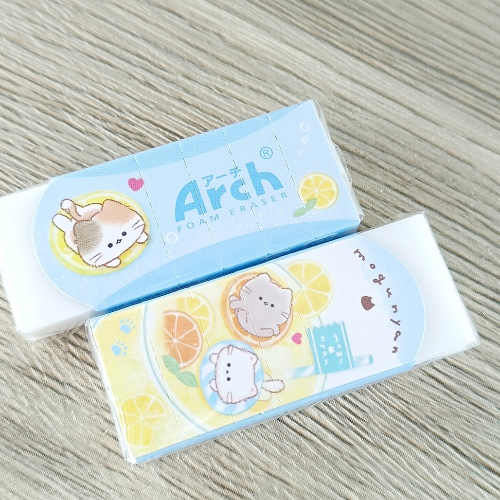 日本KAMIOxSAKURA．Arch 聯名款橡皮擦 共三款