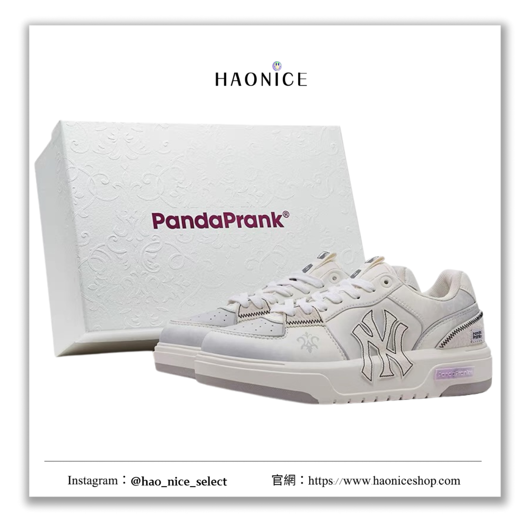 【HAO NICE】熊貓惡作劇系列 ❗️配合FAKEBUSTERS驗鞋 ❗️ 女神節限定 MLB Chunky Line舞漾樂章系列 灰天鵝訂製  復古風厚底休閒板鞋❤️