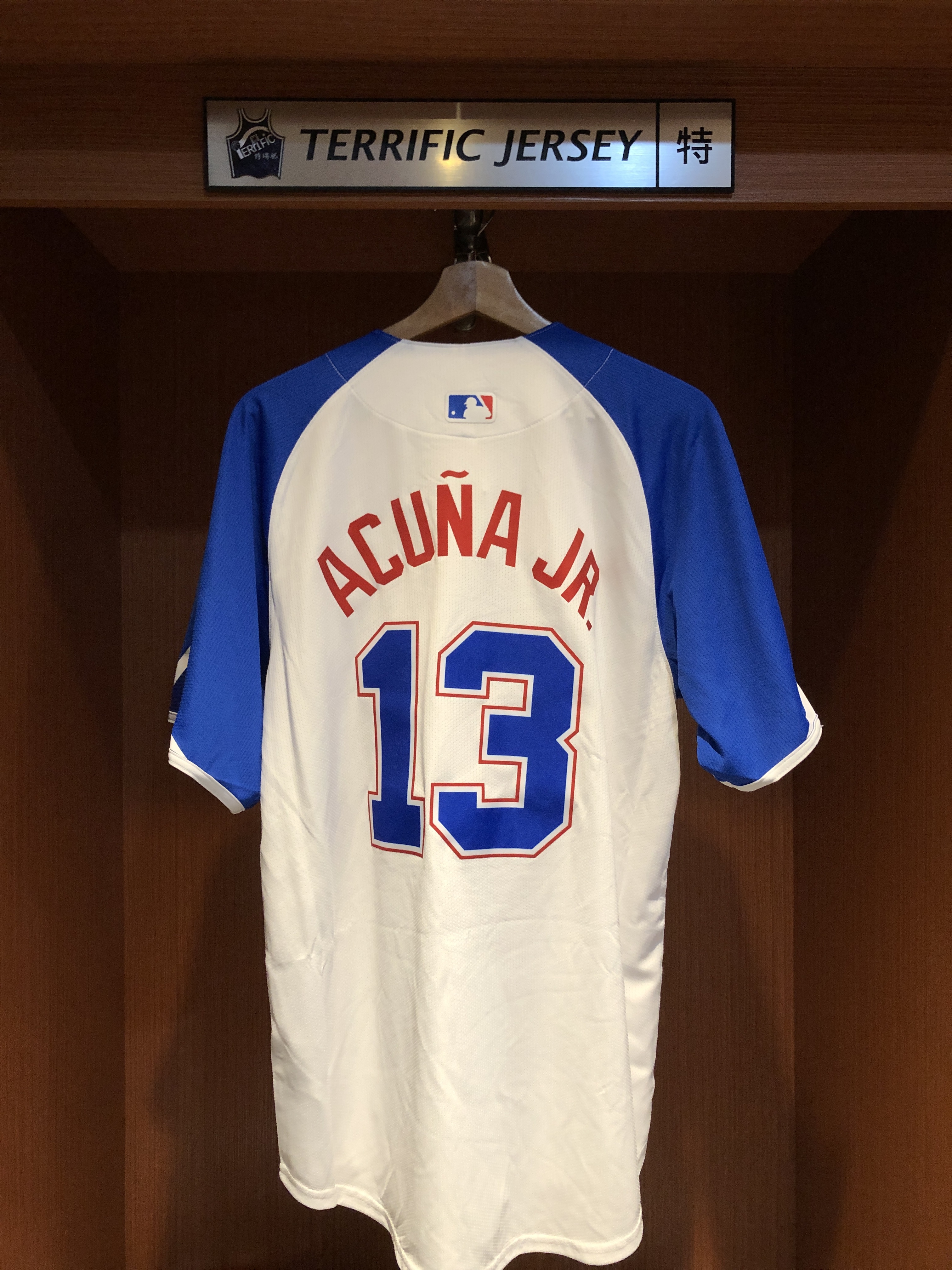 MLB球衣 Ronald Acuna Jr. 亞特蘭大勇士城市 Nike Limited Player Name Jersey 球迷版 熱轉印 全新