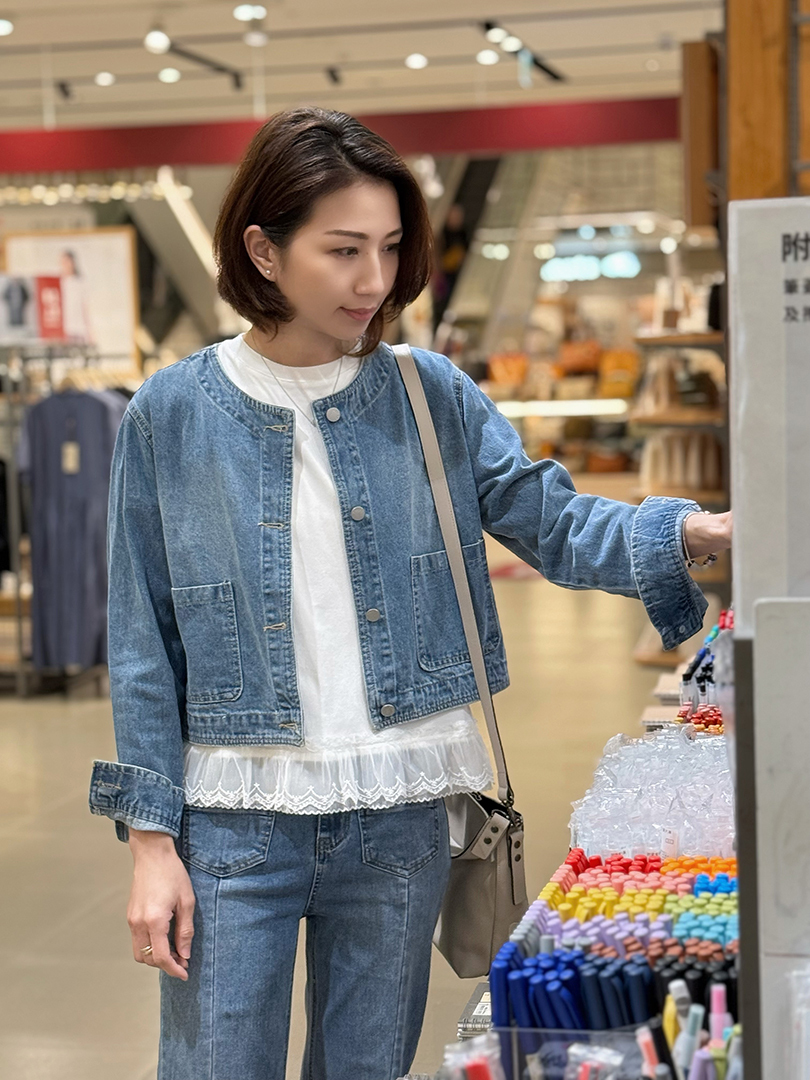 溫柔系女孩的率性外套｜丹寧也能穿出氣質感 ⚡ 搶現貨 ⚡