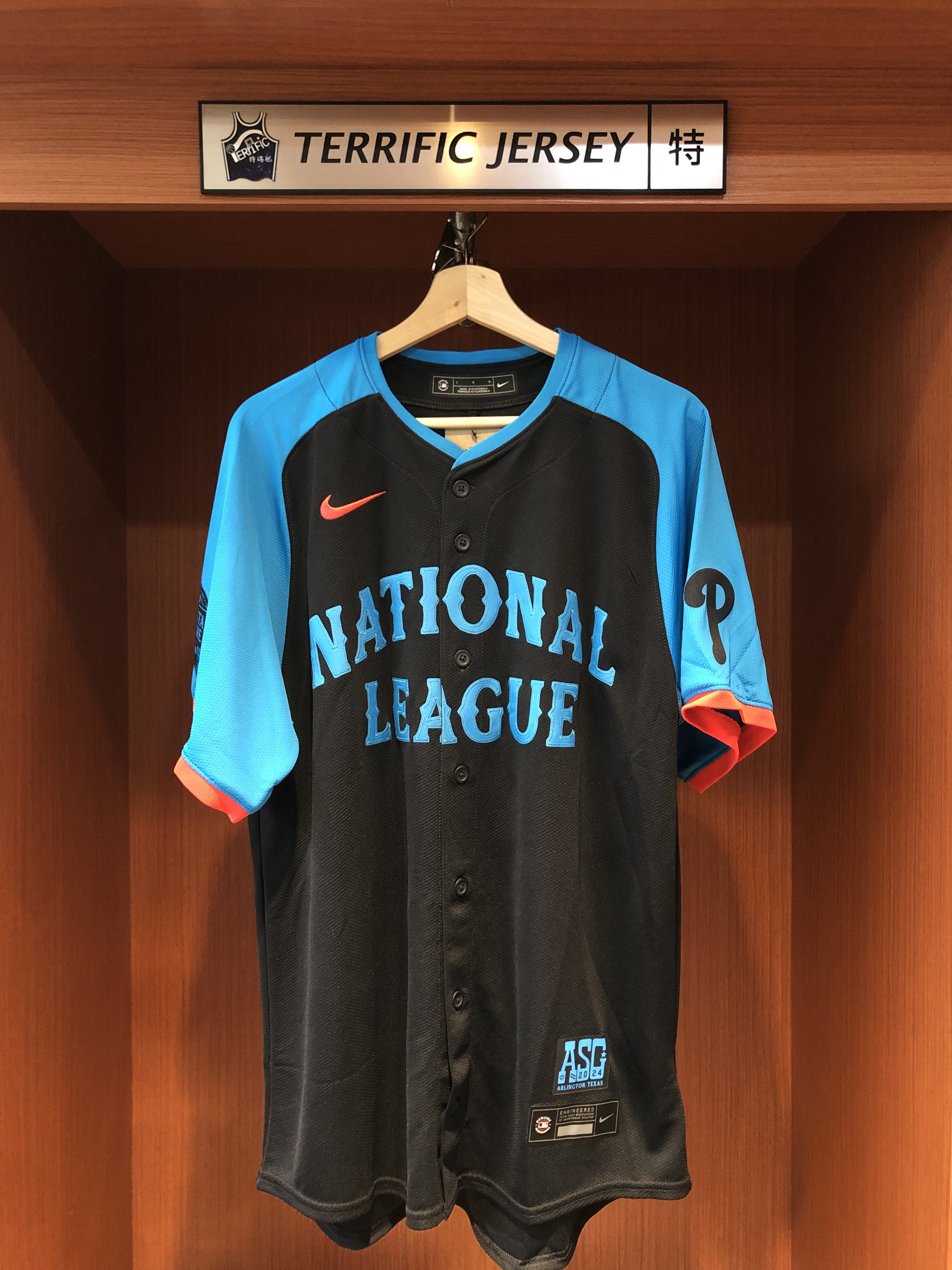 MLB球衣 Bryce Harper 24 明星賽黑藍 Nike Limited Player Name Jersey 球迷版 熱轉印 全新