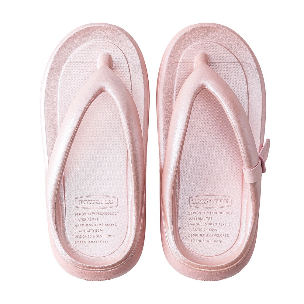 TAW&TOE Flip Flop Zerovity™ Plumpy - METAL PINK