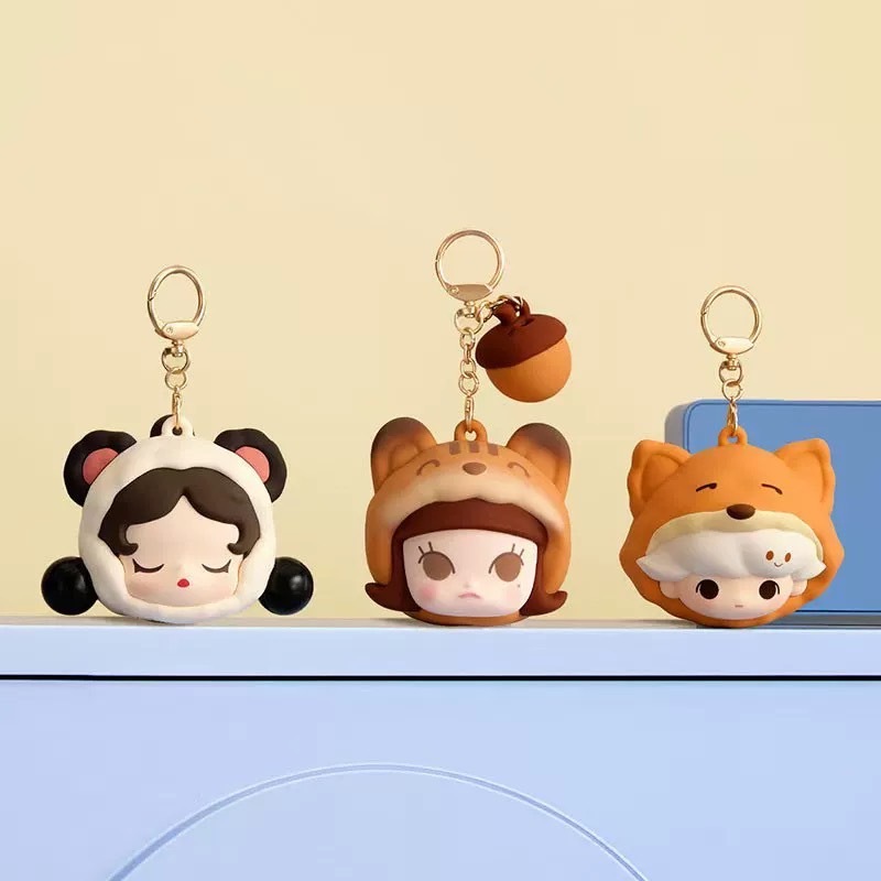 泡泡瑪特 萌粒睡衣派對系列 耳機包盲盒