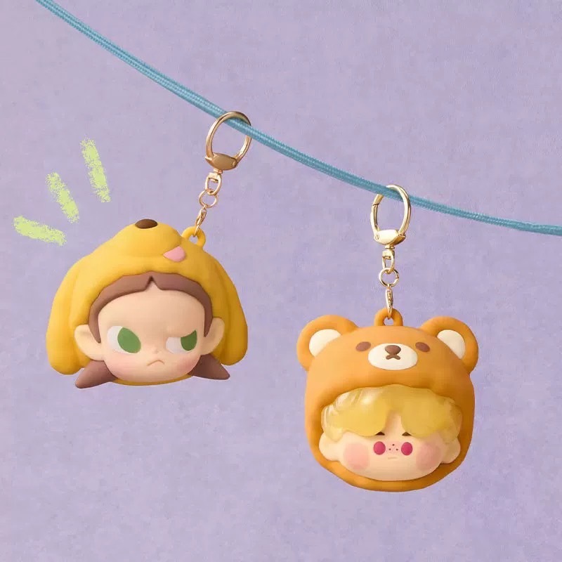 泡泡瑪特 萌粒睡衣派對系列 耳機包盲盒