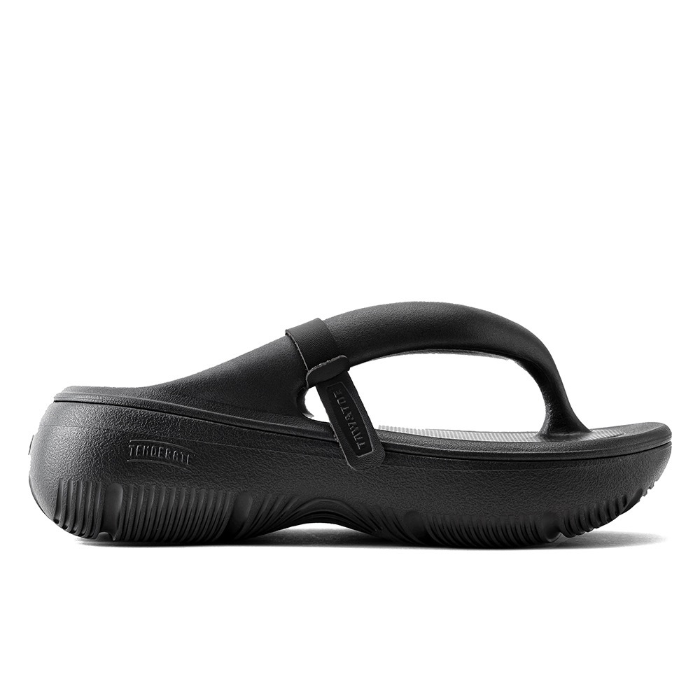 TAW&TOE Flip Flop Zerovity™ Plumpy - BLACK