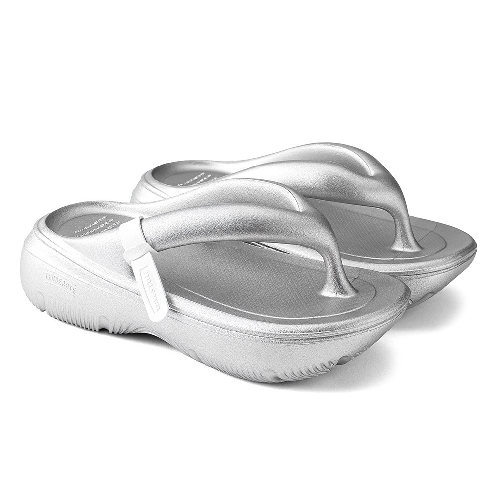 【TAW&TOE】Zerovity Plumpy TAW&TOE Flip Flop Zerovity™ Plumpy - SILVER