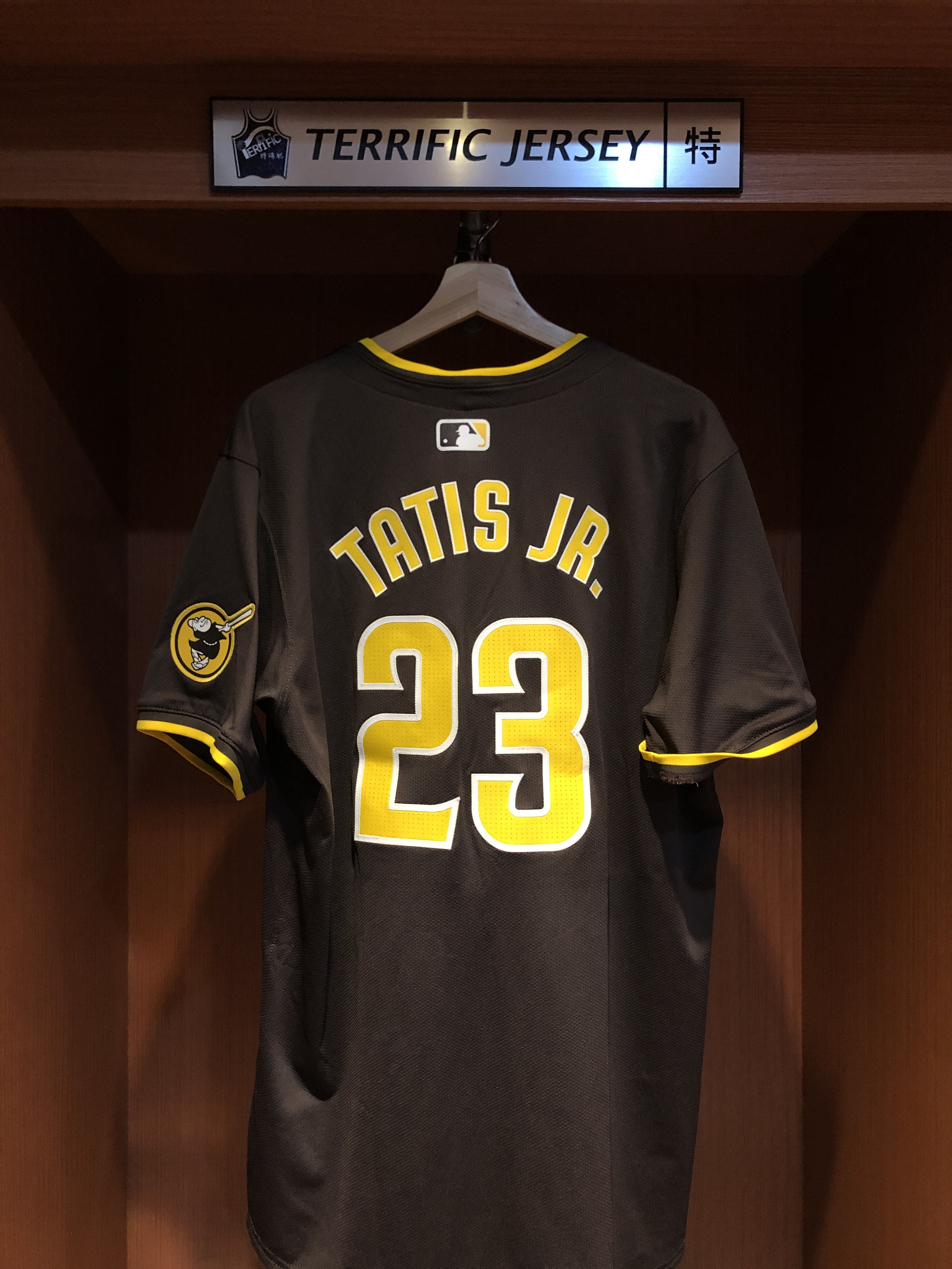 MLB球衣 Fernando Tatis Jr. 聖地牙哥教士棕 Nike Elite Player Name Jersey 球員版 電繡 全新