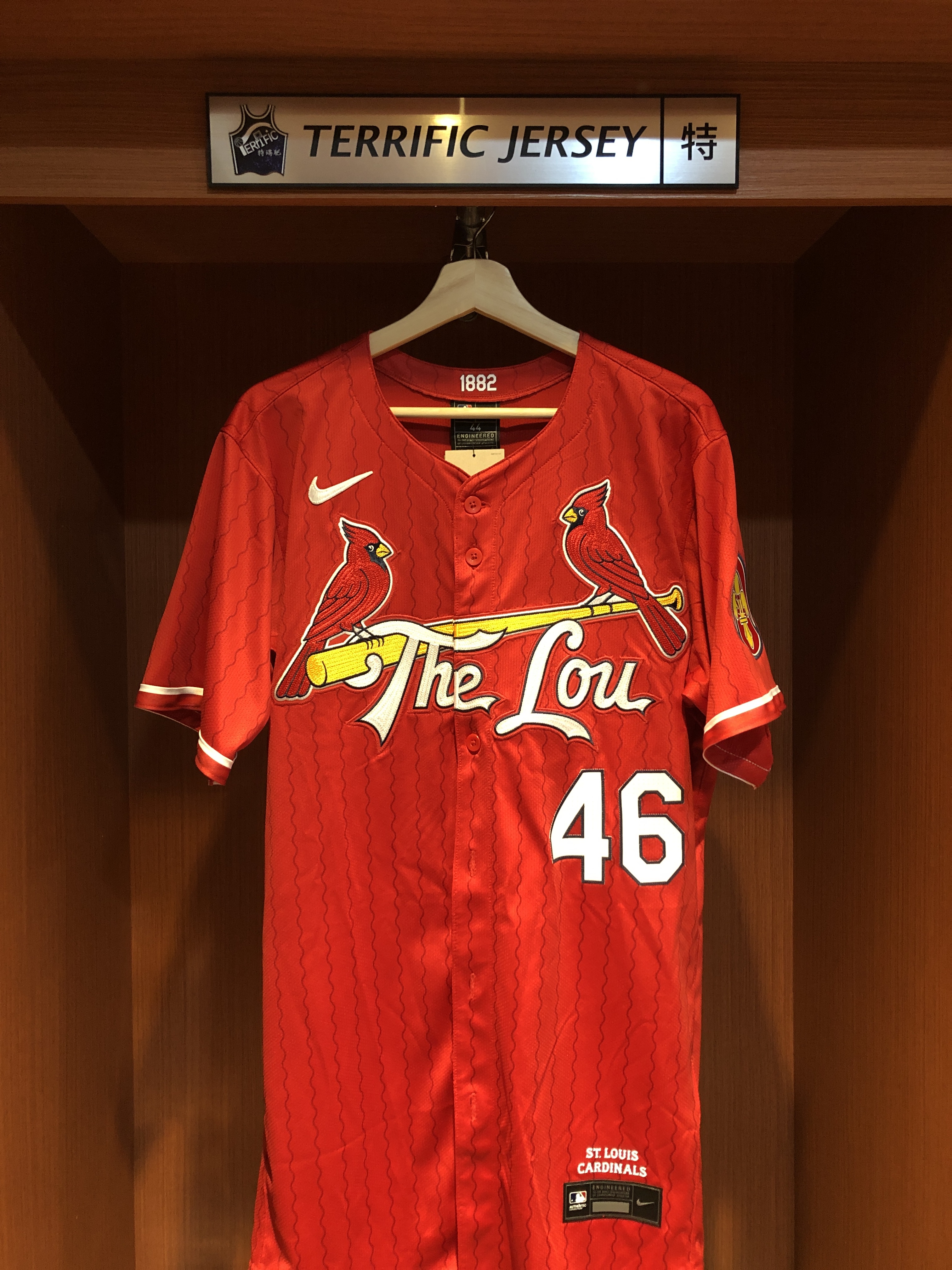 MLB球衣 Paul Goldschmidt 聖路易紅雀城市 Nike Elite Player Name Jersey 球員版 電繡 全新