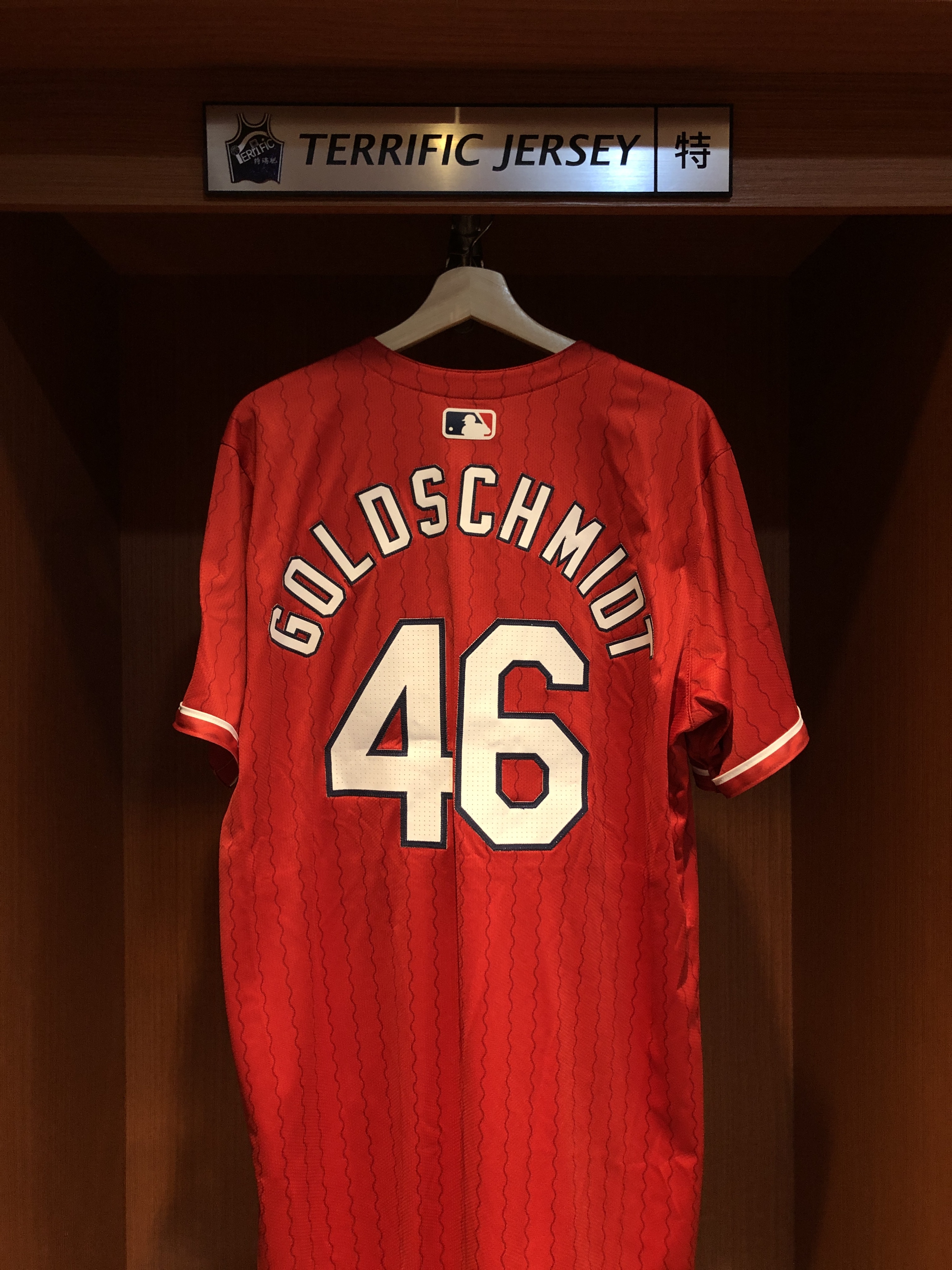 MLB球衣 Paul Goldschmidt 聖路易紅雀城市 Nike Elite Player Name Jersey 球員版 電繡 全新