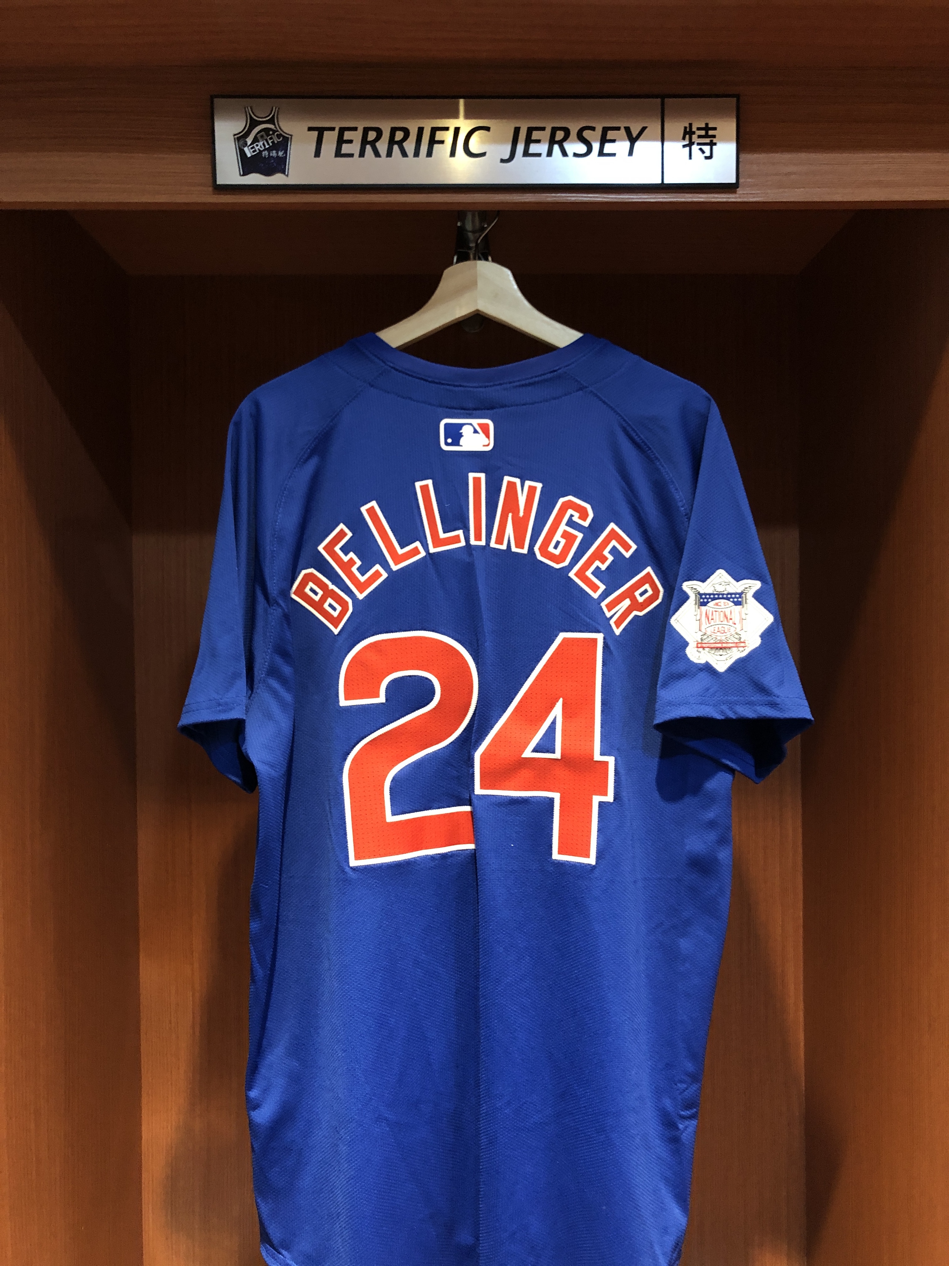 MLB球衣 Cody Bellinger 芝加哥小熊藍 Nike Elite Player Name Jersey 球員版 電繡 全新