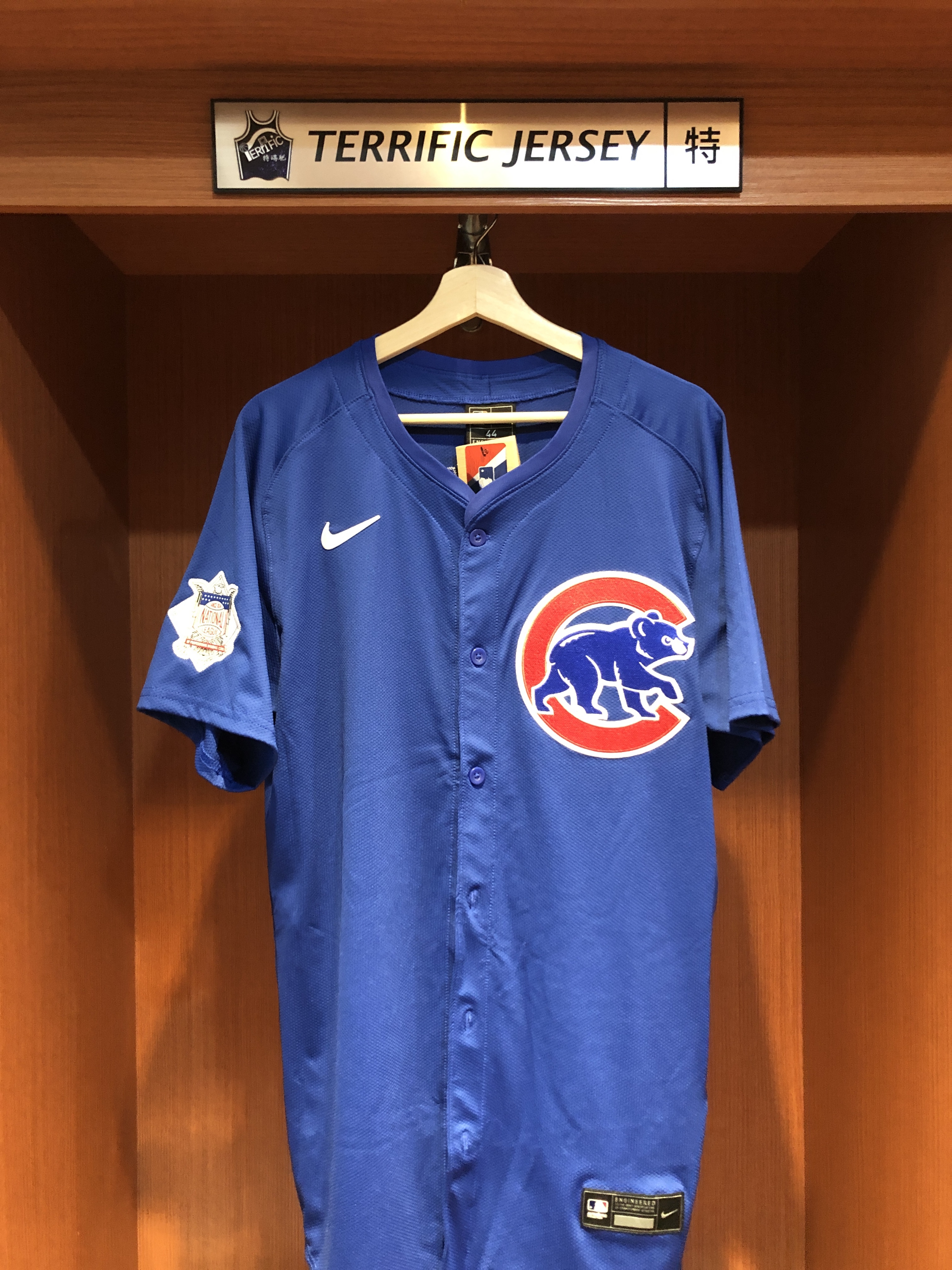 MLB球衣 Cody Bellinger 芝加哥小熊藍 Nike Elite Player Name Jersey 球員版 電繡 全新