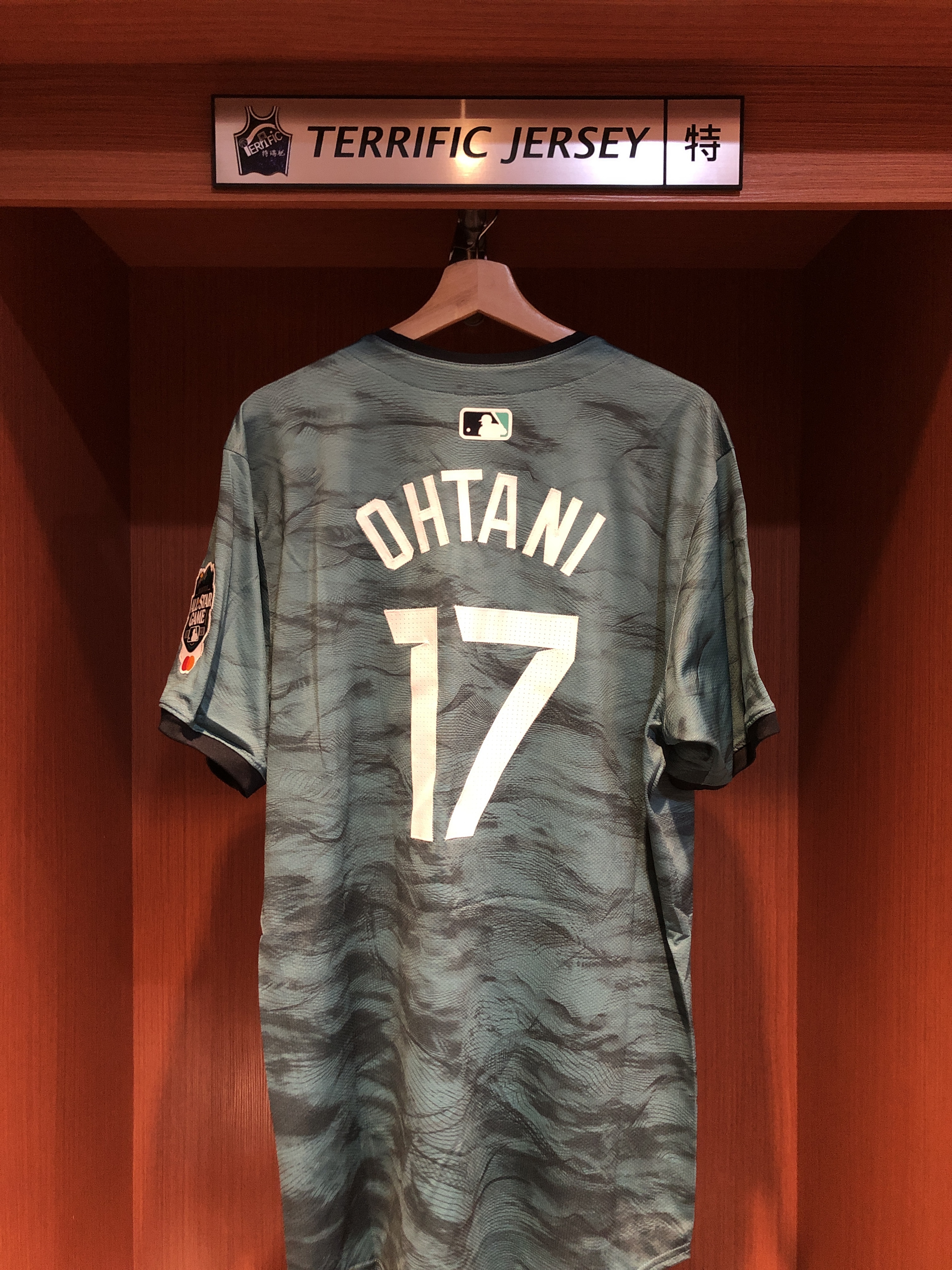 MLB球衣 Shohei Ohtani 23 明星賽 湖水綠 大谷翔平 Nike Elite Player Name Jersey 球員版 電繡 全新