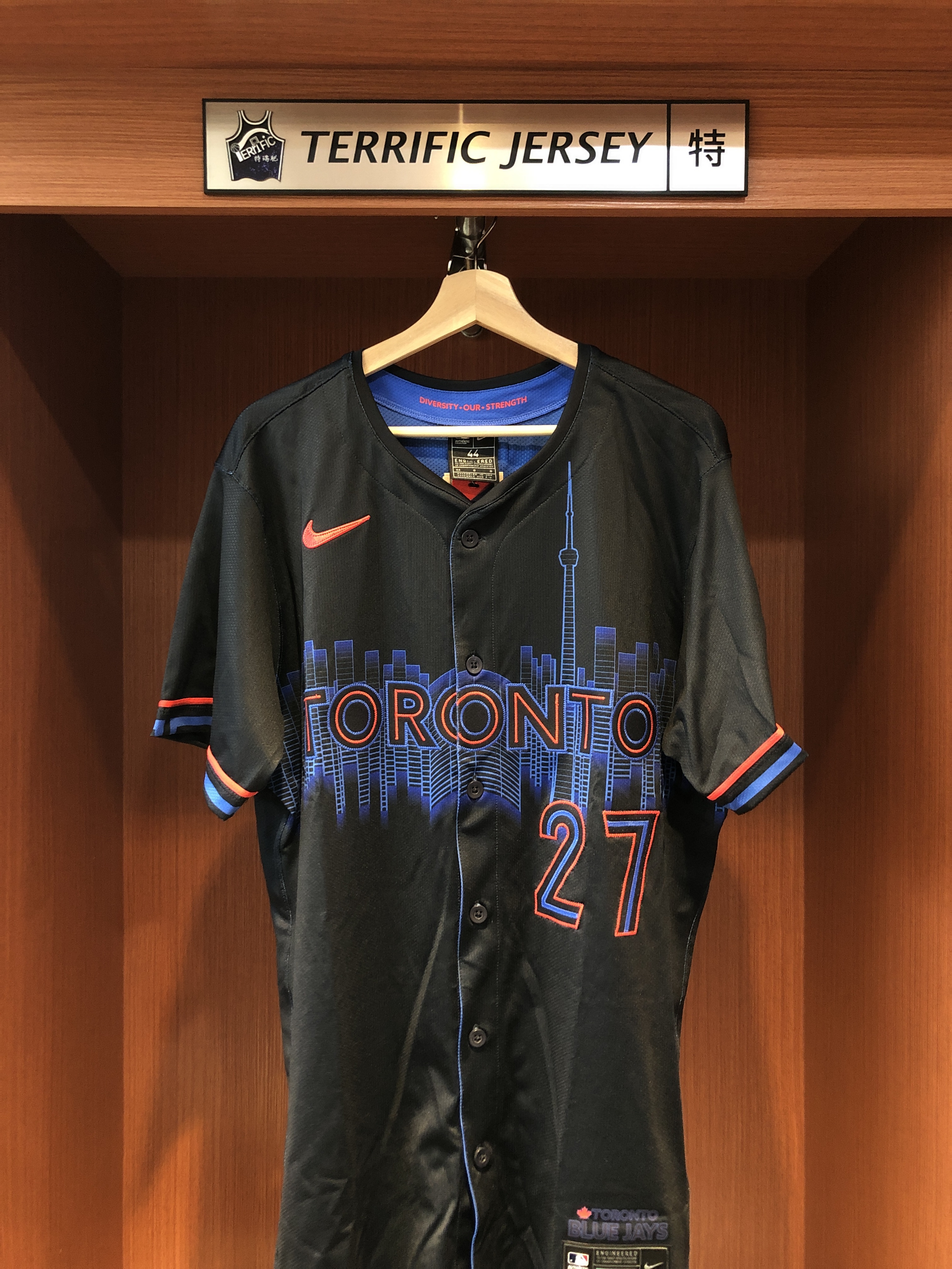 MLB球衣 Vladimir Guerrero Jr. 多倫多藍鳥城市 Nike Elite Player Name Jersey 球員版 電繡 全新