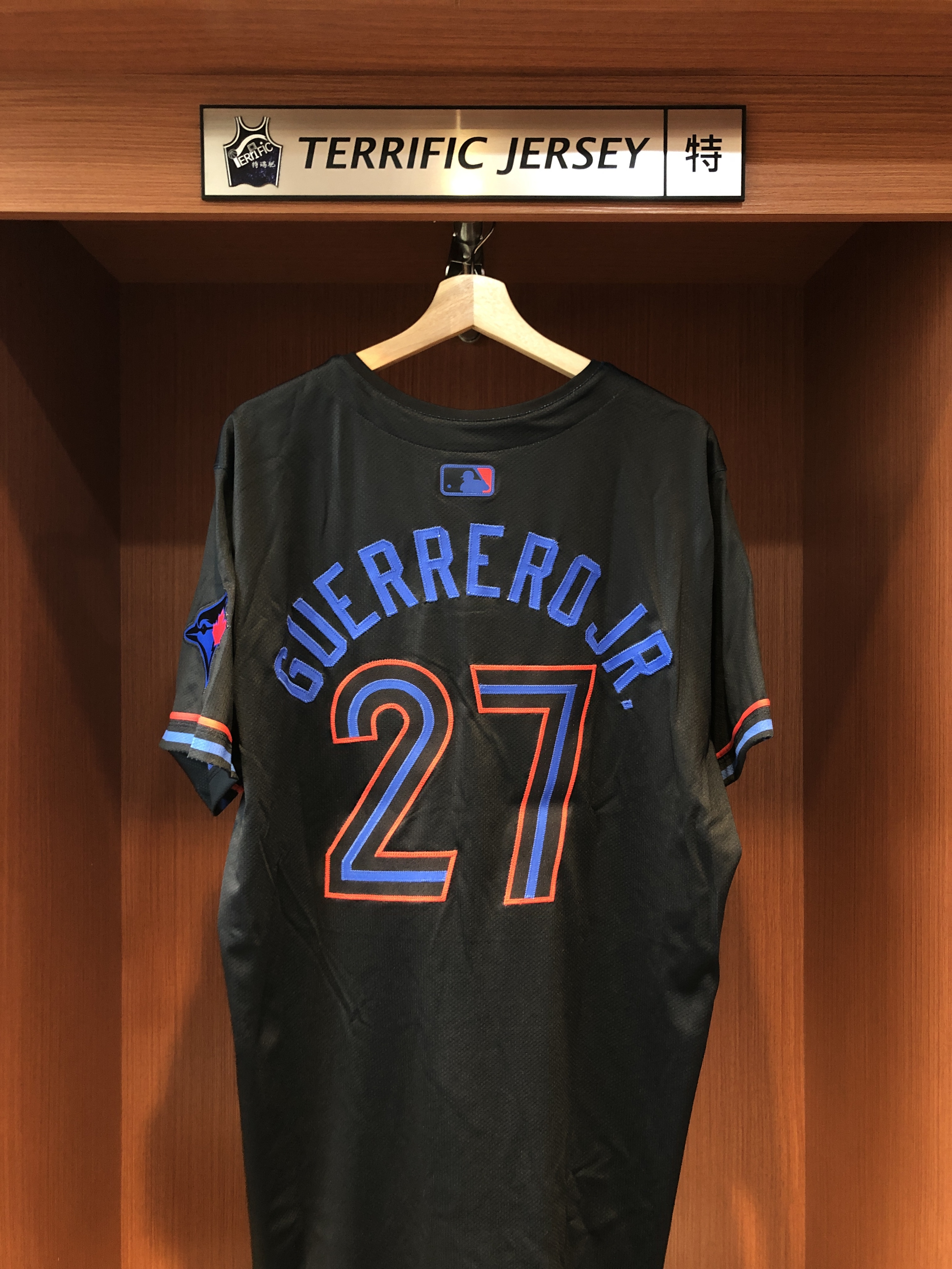 MLB球衣 Vladimir Guerrero Jr. 多倫多藍鳥城市 Nike Elite Player Name Jersey 球員版 電繡 全新
