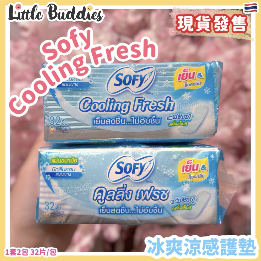 泰國 Sofy Cooling Fresh 冰爽涼感護墊 (1套2包)