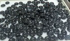 250711 - A63 烏雞翡翠平安扣1粒