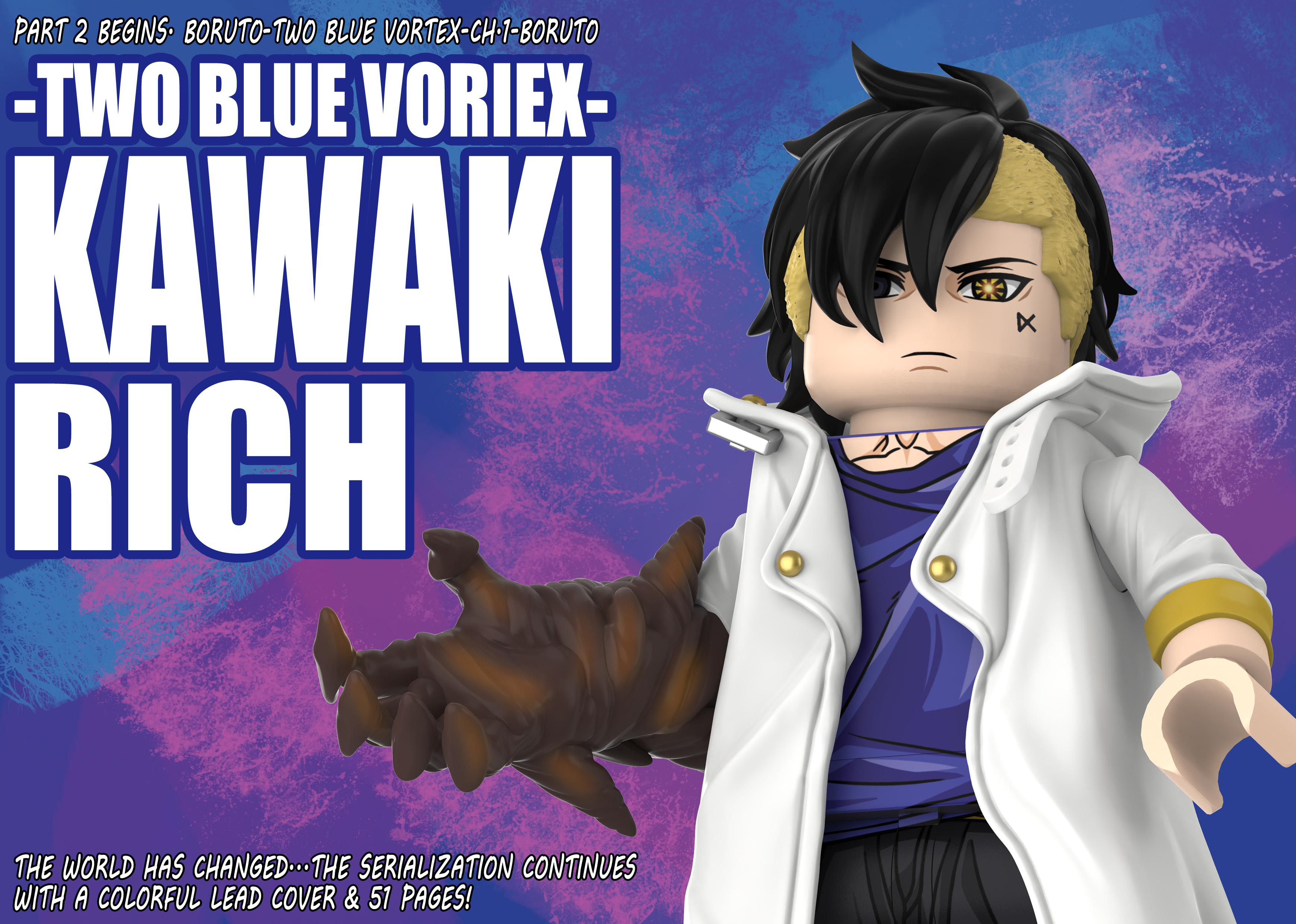 [Rich x Lok][Preorder] Boruto - Kawaki [UVprinted]