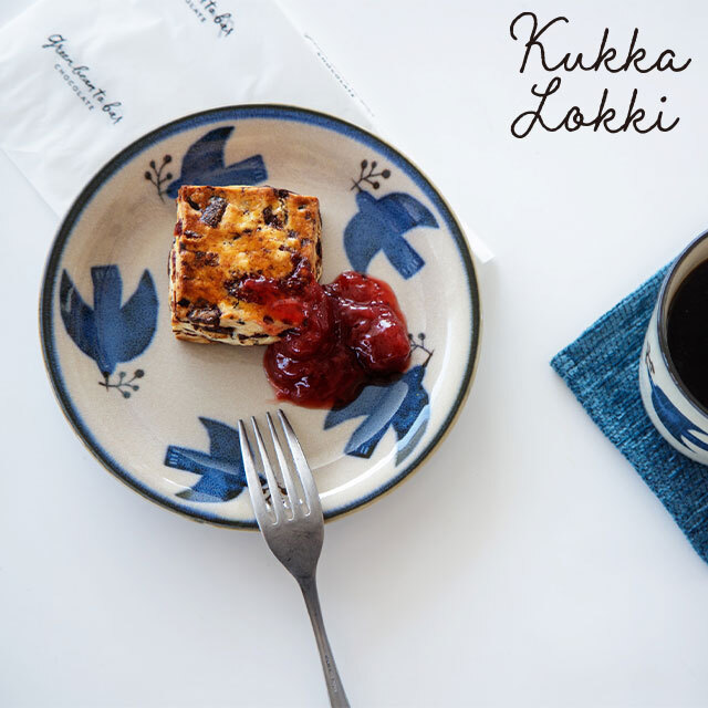 藍色海鷗 美濃燒 16.6cm小餐盤 ｜日本CDF ètendue