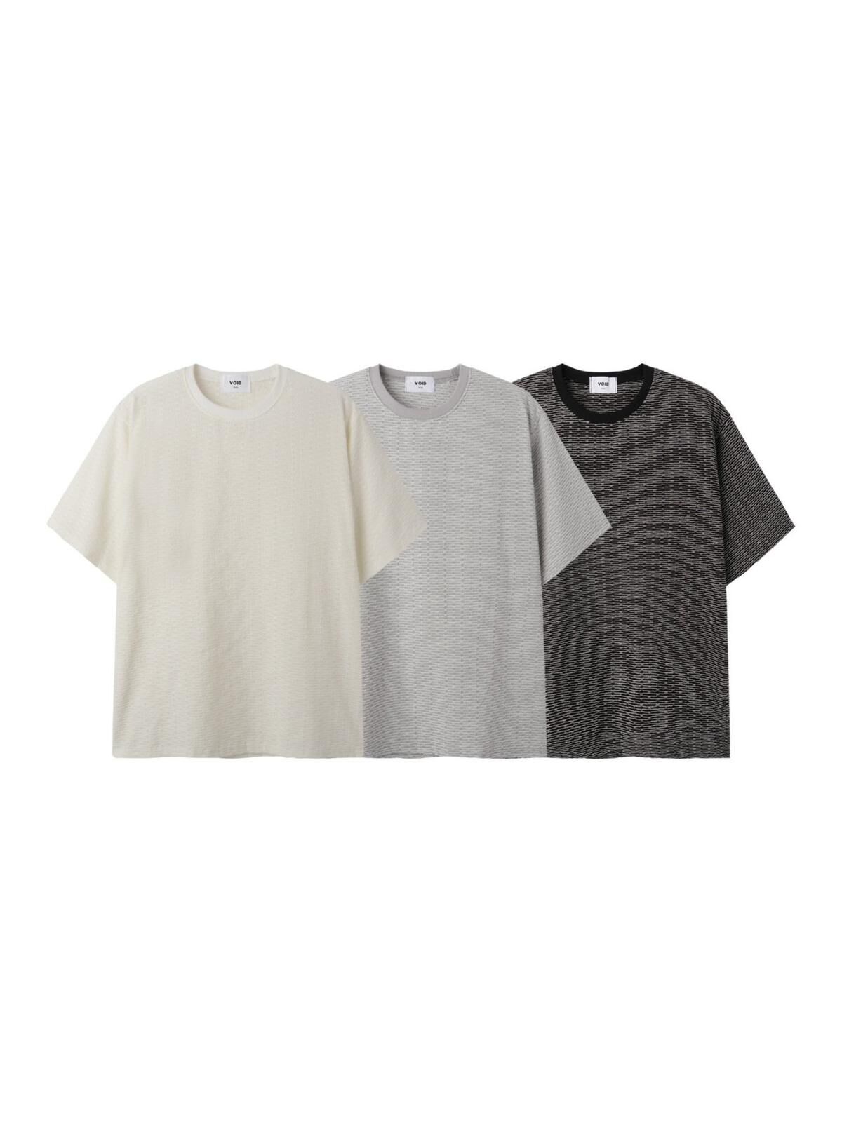 暗紋短袖Tee VOID-099T