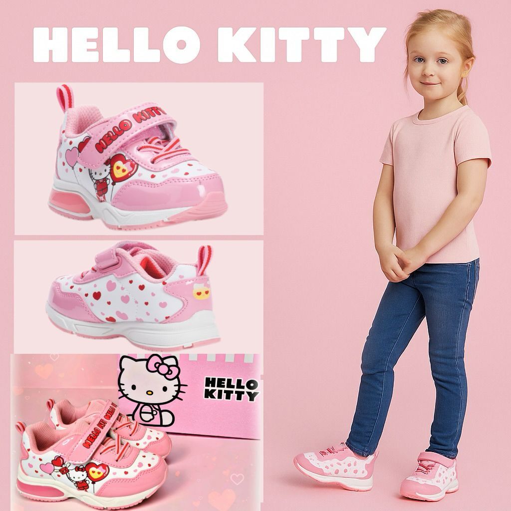 【預購】Hello Kitty Balloon Light Up G050812 小童鞋