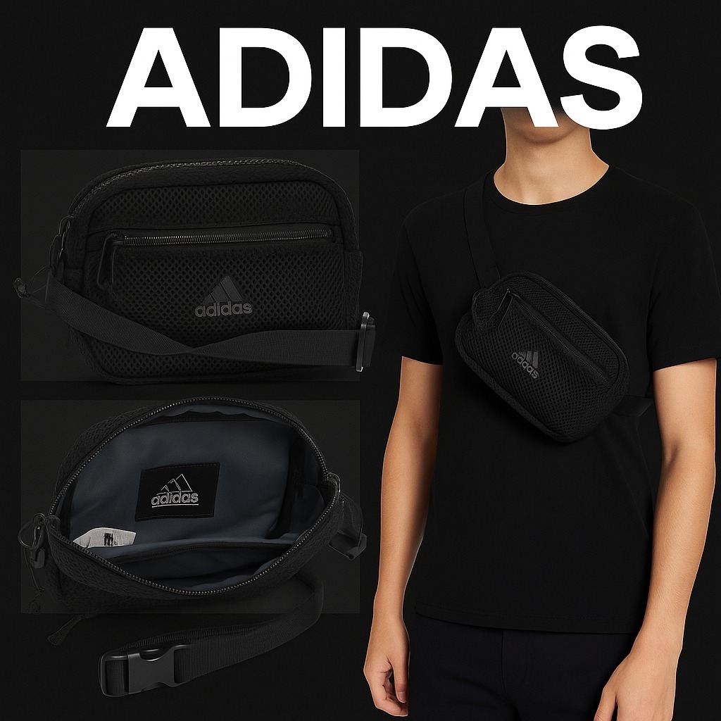 【預購】ADIDAS Air Mesh G050814 斜咩腰包