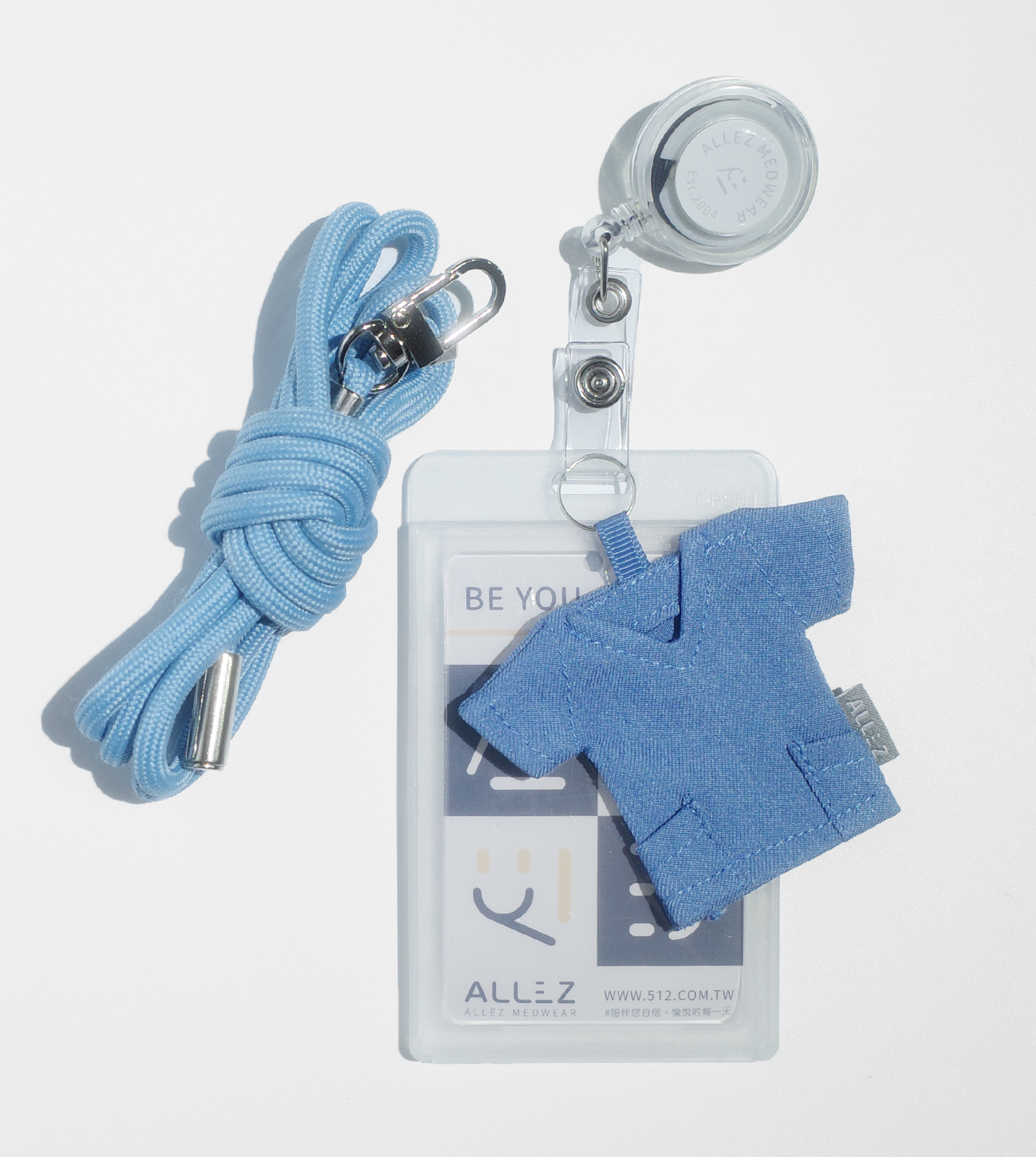 【 品牌小物 】小刷衣掛飾禮盒-北歐藍