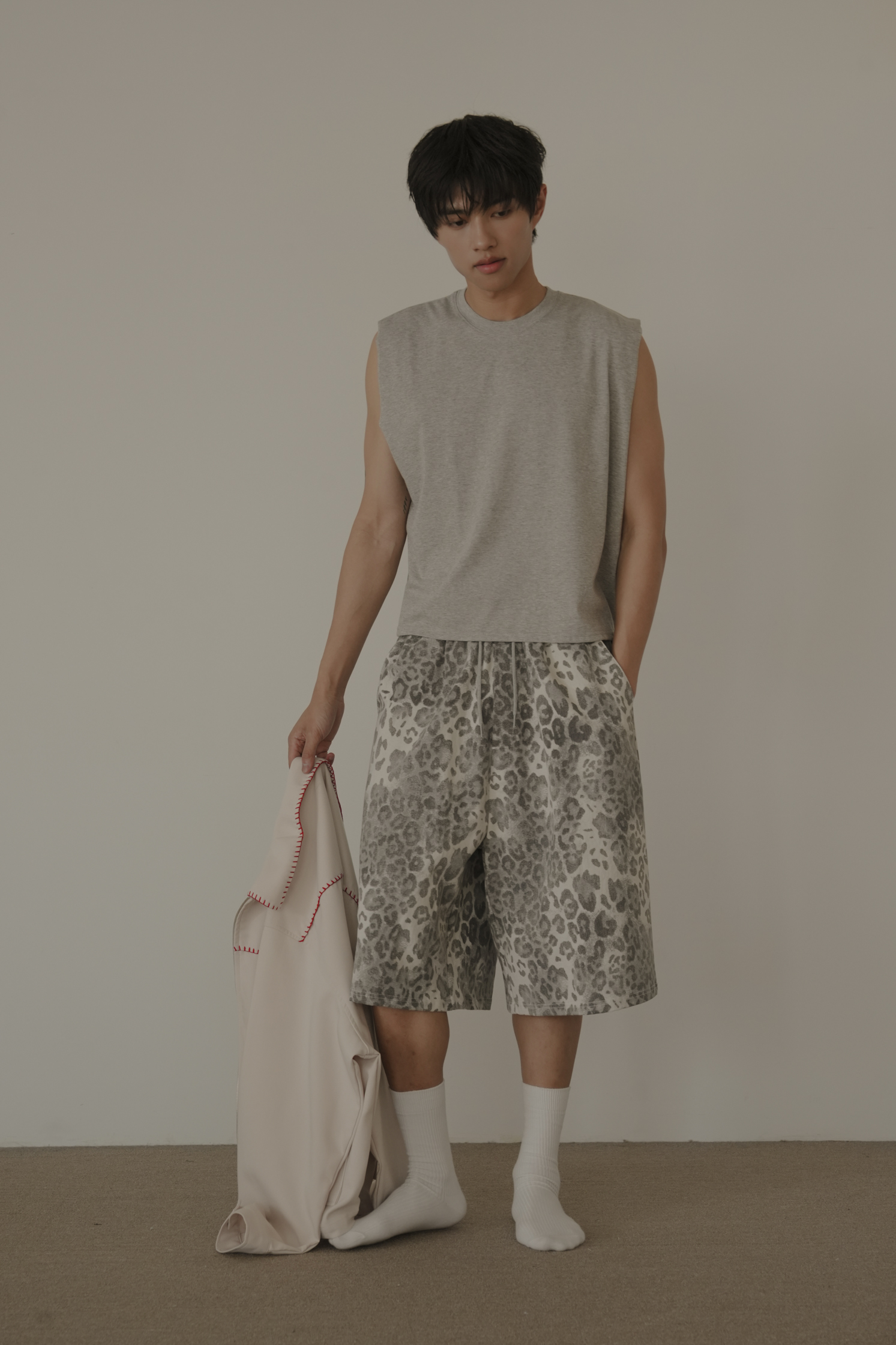 Premium Ribbed Crop Top #背心