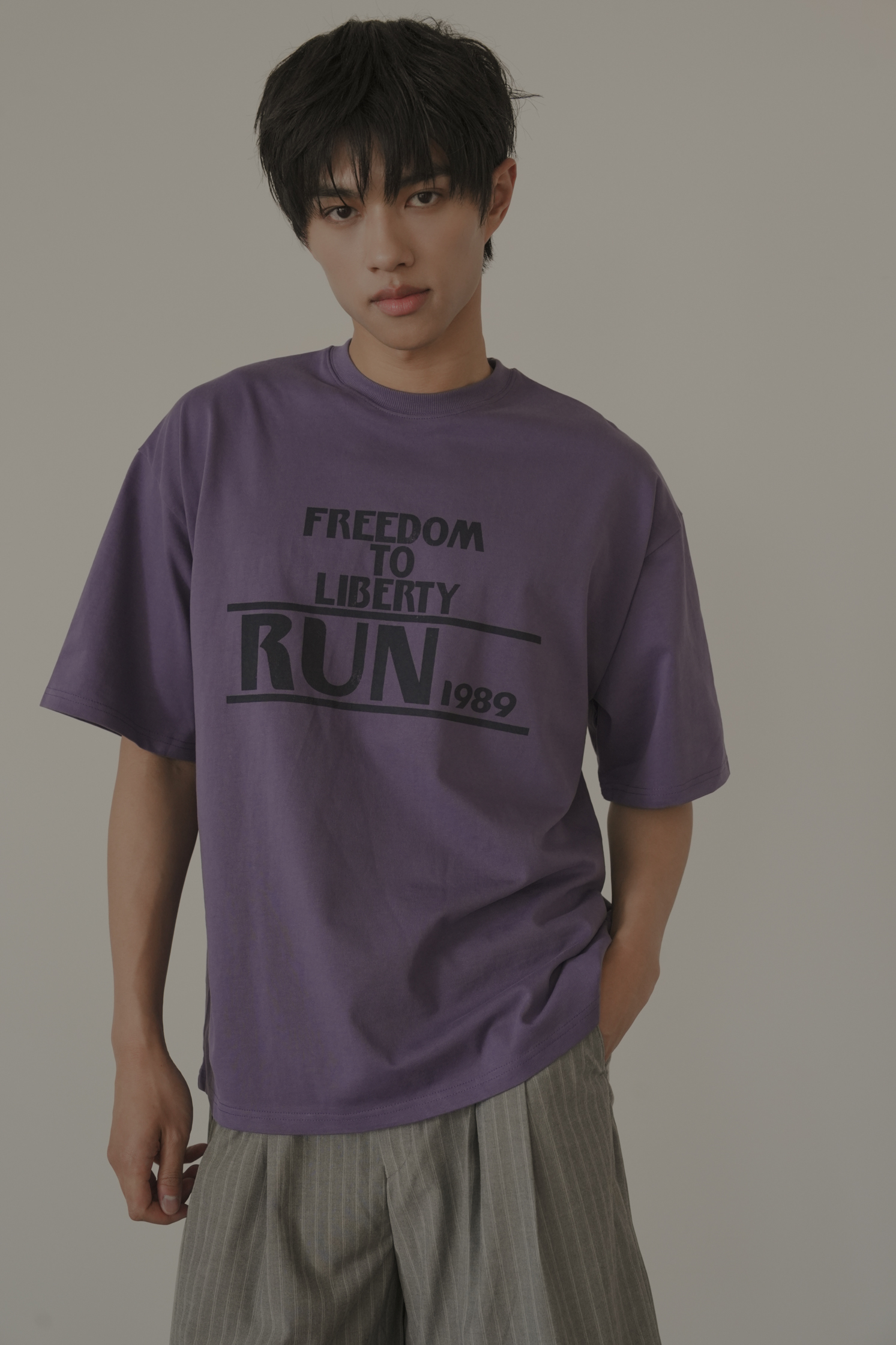 Run Crack Short Sleeves #短T