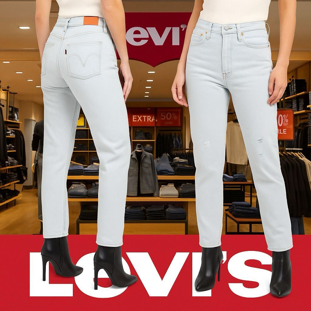 【預購】LEVIS Wedgie Straight G050821 女裝牛仔褲